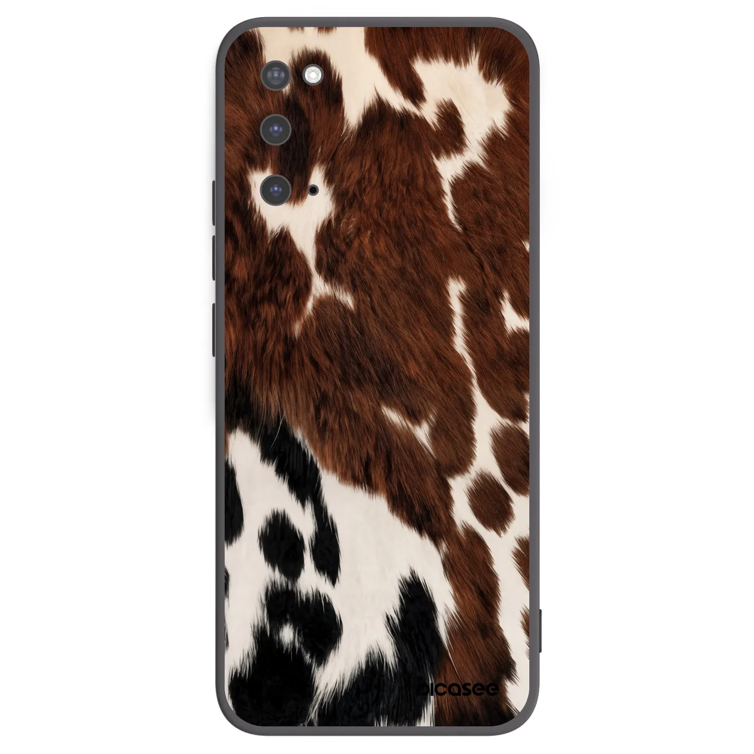 Picasee silikónový čierny obal pre Samsung Galaxy S20 G980F - Rust