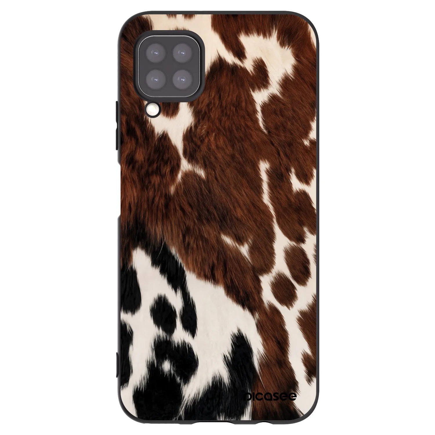 Picasee silikónový čierny obal pre Huawei P40 Lite - Rust