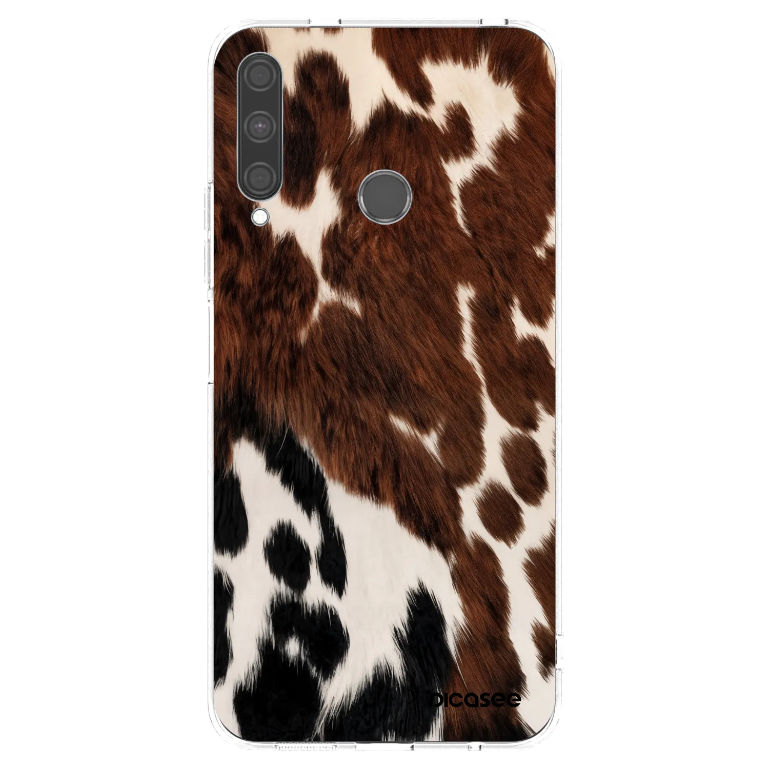Picasee silikónový prehľadný obal pre Huawei P40 Lite E - Rust