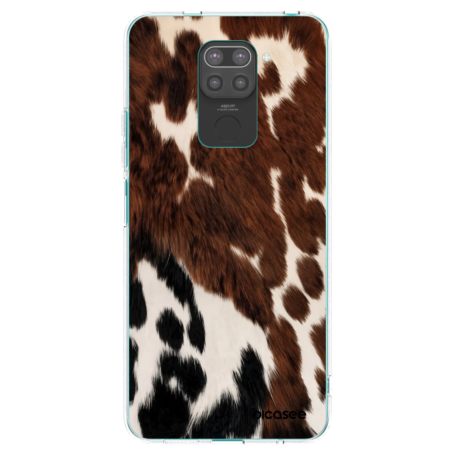 Picasee silikónový čierny obal pre Xiaomi Redmi Note 9 - Rust