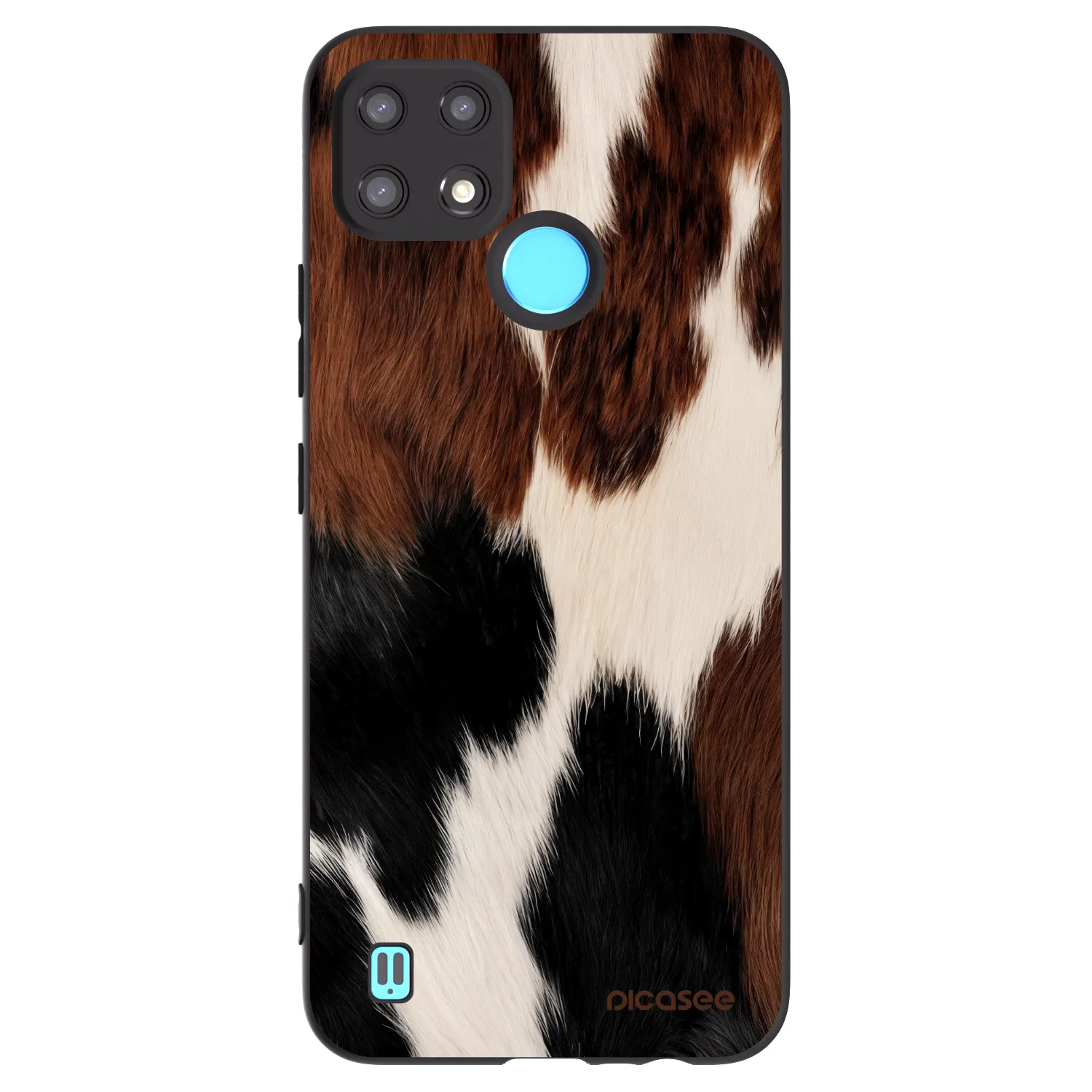 Picasee silikónový čierny obal pre Realme C21 - Rodeo