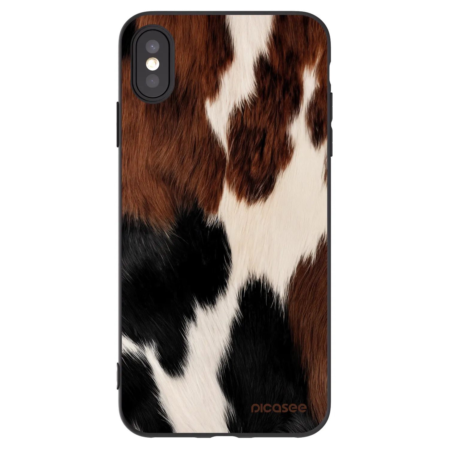 Picasee silikónový čierny obal pre Apple iPhone XS Max - Rodeo
