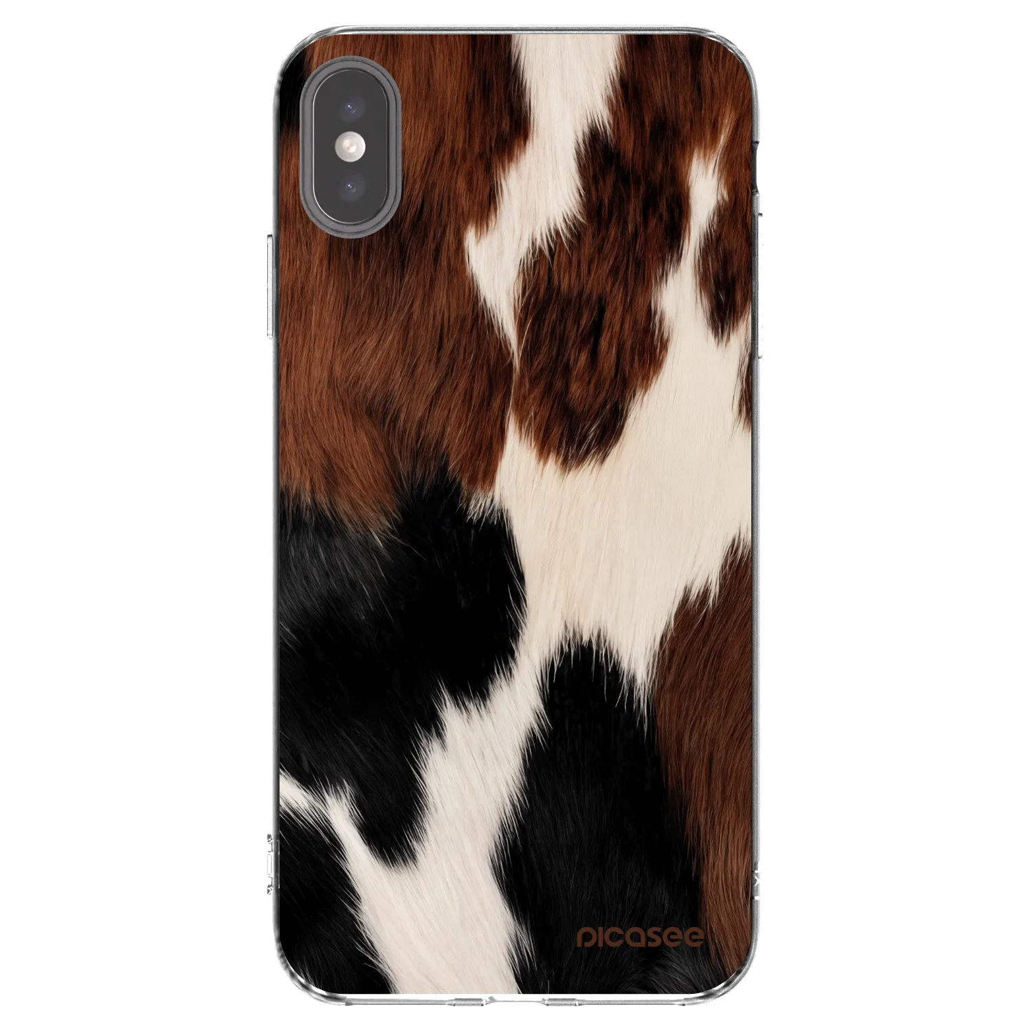 Picasee silikónový prehľadný obal pre Apple iPhone XS Max - Rodeo