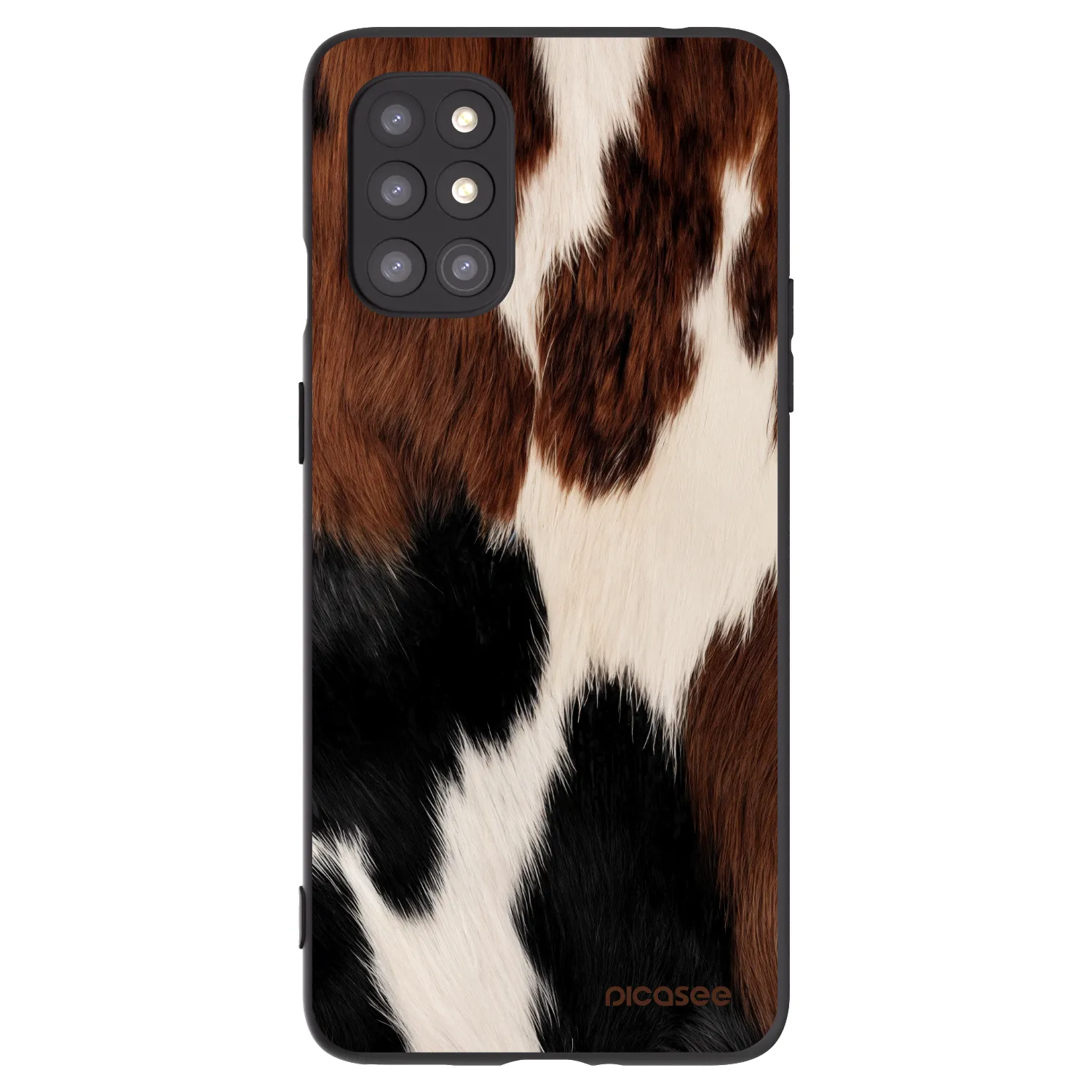 Picasee silikónový čierny obal pre OnePlus 8T - Rodeo