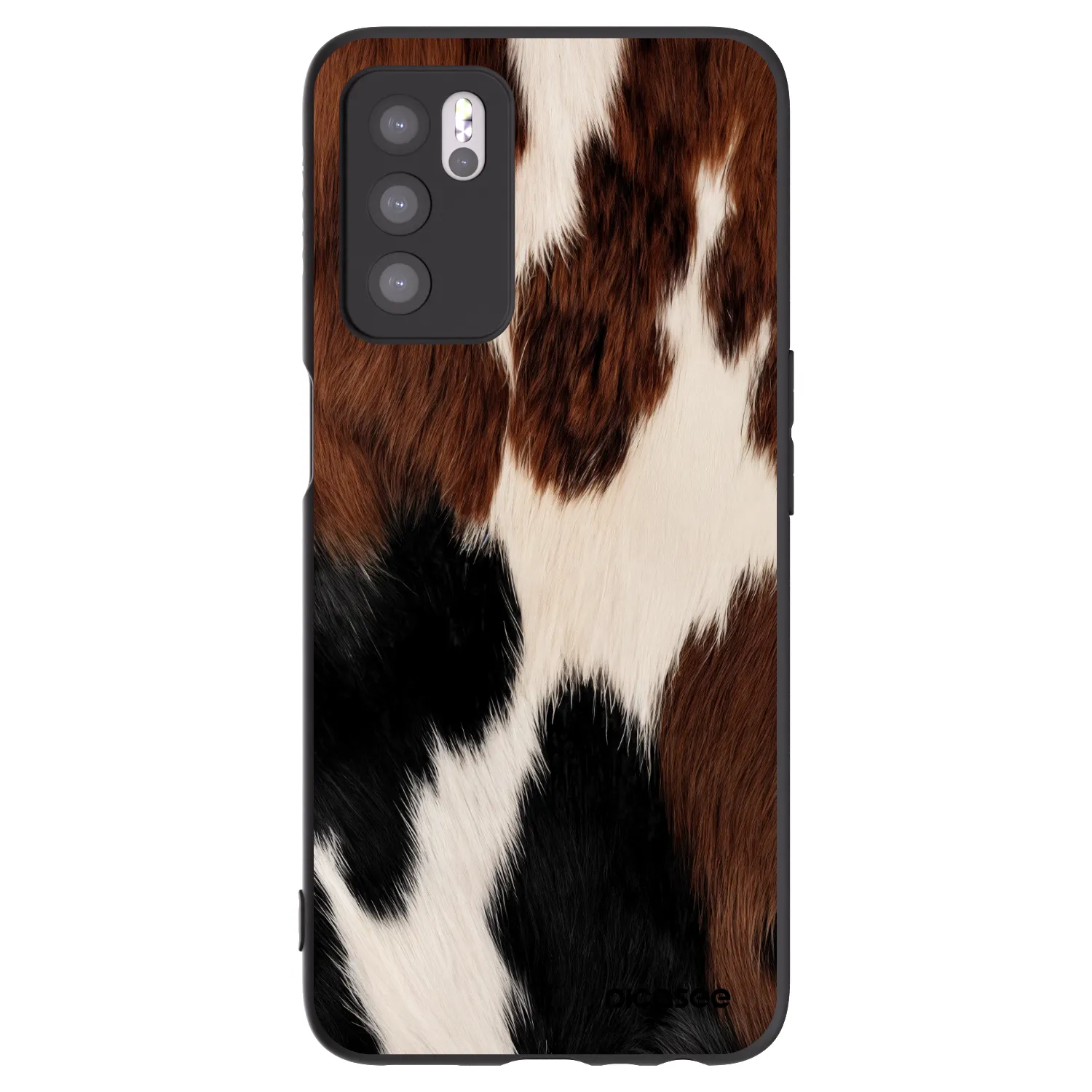 Picasee silikónový čierny obal pre OPPO A16s - Rodeo