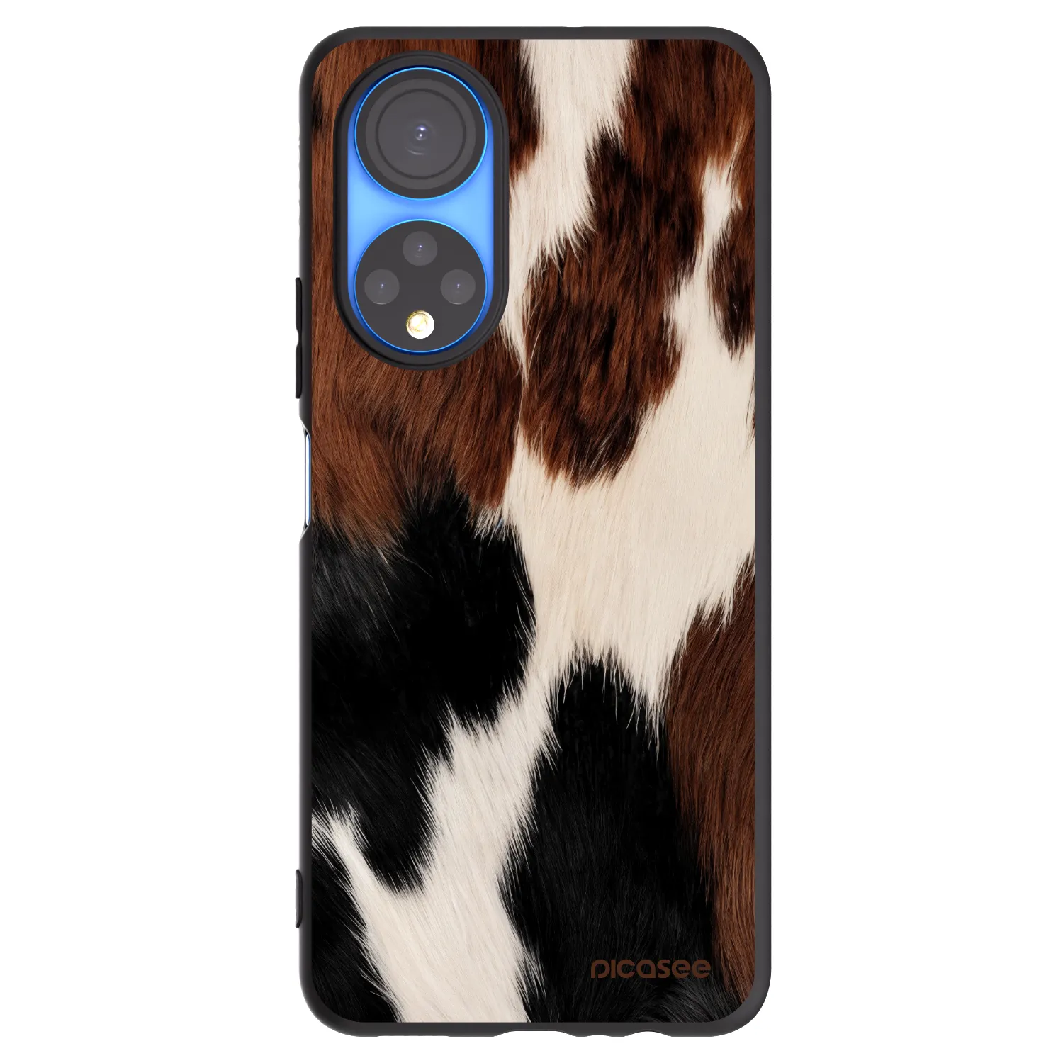 Picasee silikónový čierny obal pre Honor X7 - Rodeo