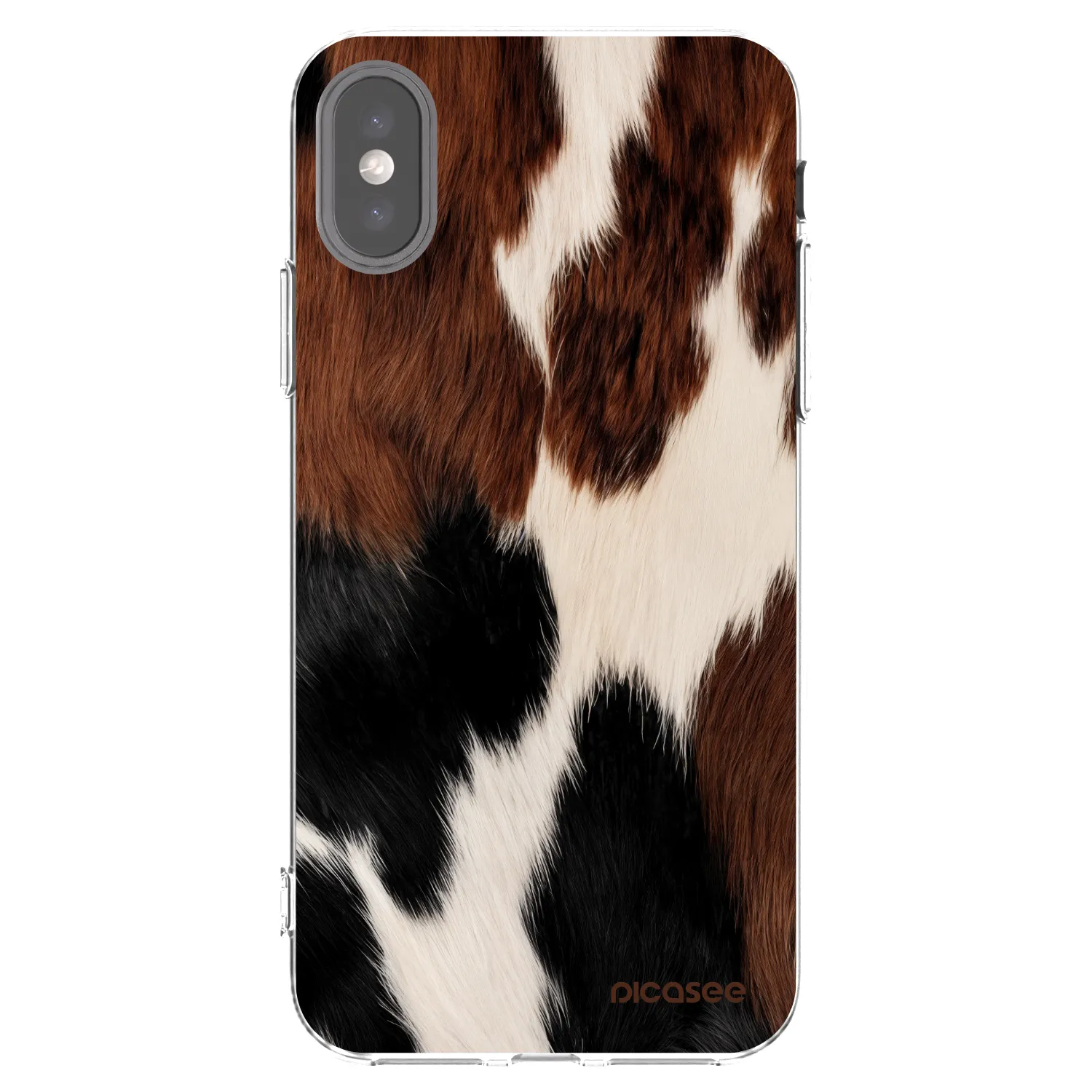 Picasee silikónový prehľadný obal pre Apple iPhone X/XS - Rodeo