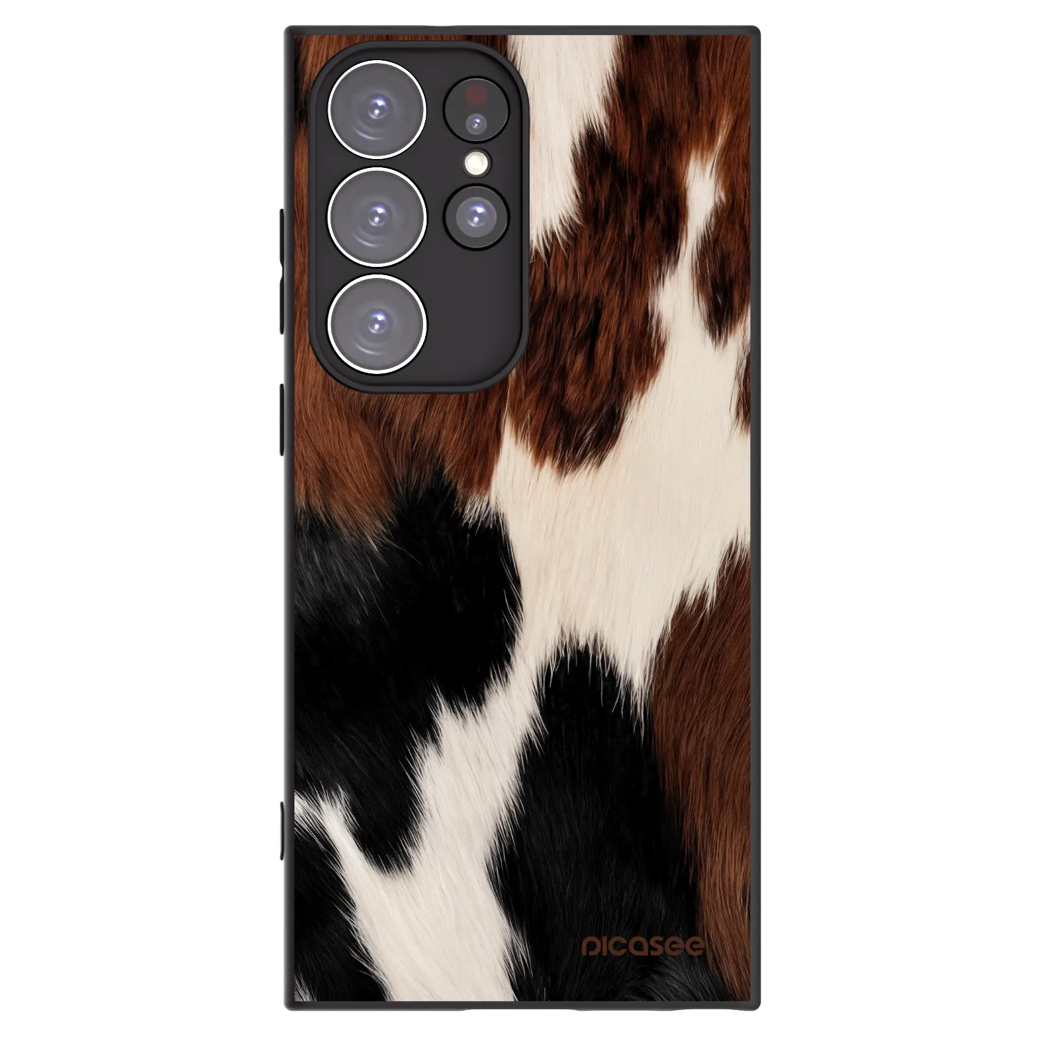Picasee silikónový čierny obal pre Samsung Galaxy S23 Ultra 5G - Rodeo