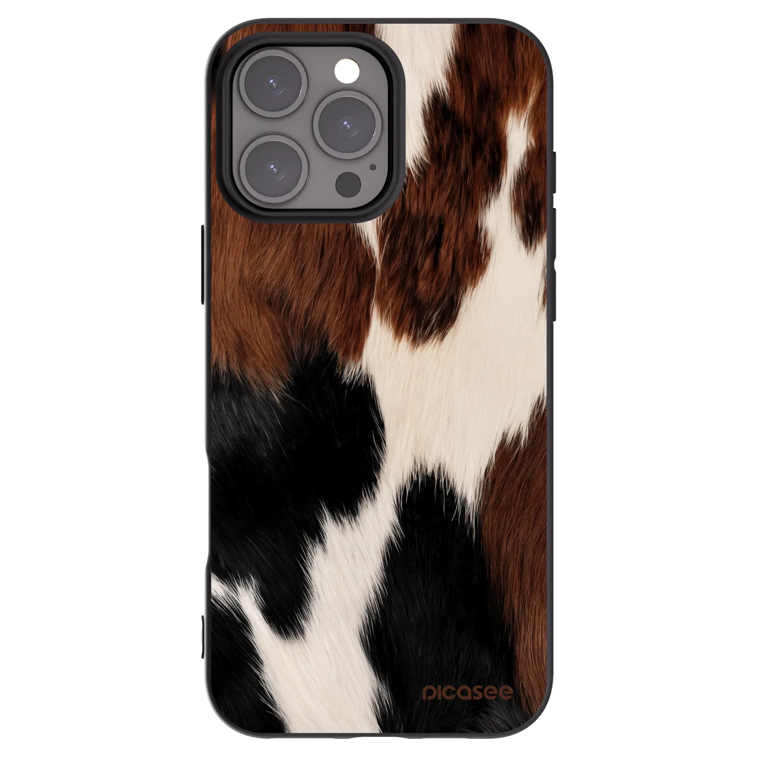 Silikónový čierny obal pre Apple iPhone 16 Pro Max - Rodeo