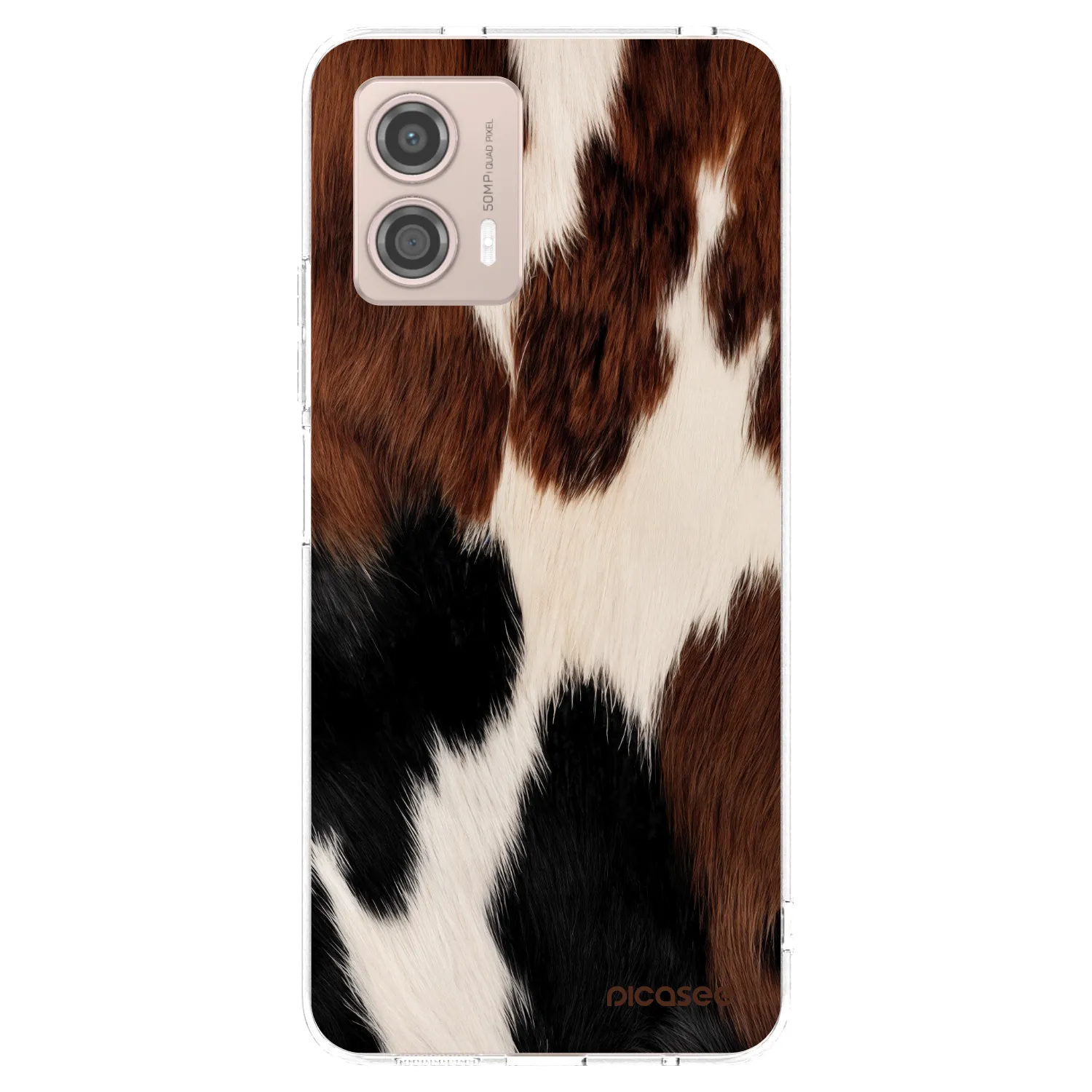 Picasee silikónový prehľadný obal pre Motorola Moto G53 5G - Rodeo