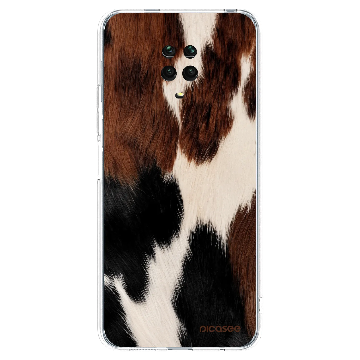 Picasee silikónový prehľadný obal pre Xiaomi Redmi Note 9 Pro - Rodeo