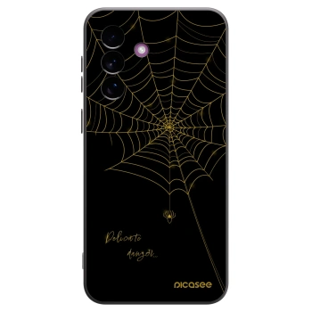 Picasee silikónový čierny obal pre Samsung Galaxy A37 - Delicate danger