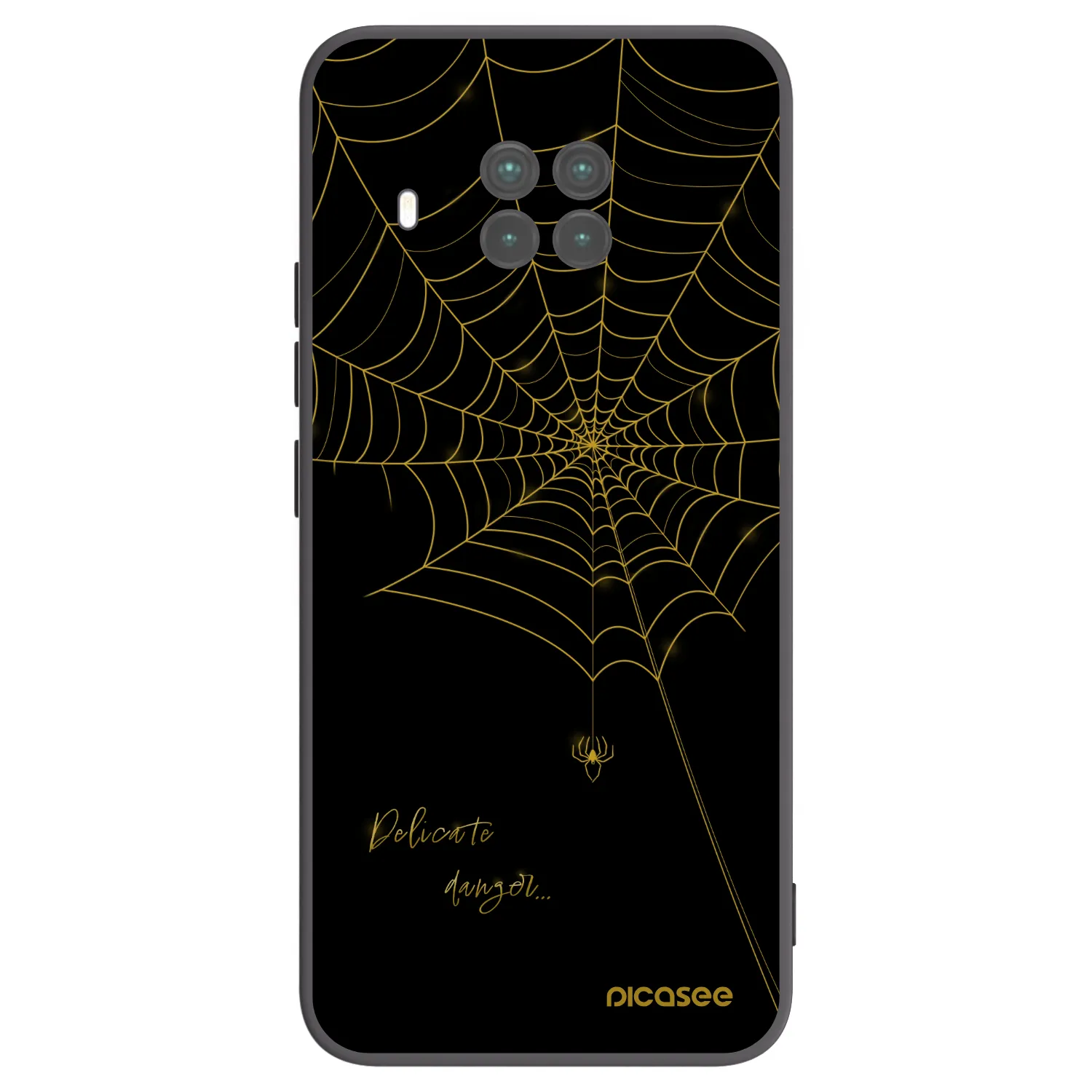Picasee silikónový čierny obal pre Xiaomi Mi 10T Lite - Delicate danger