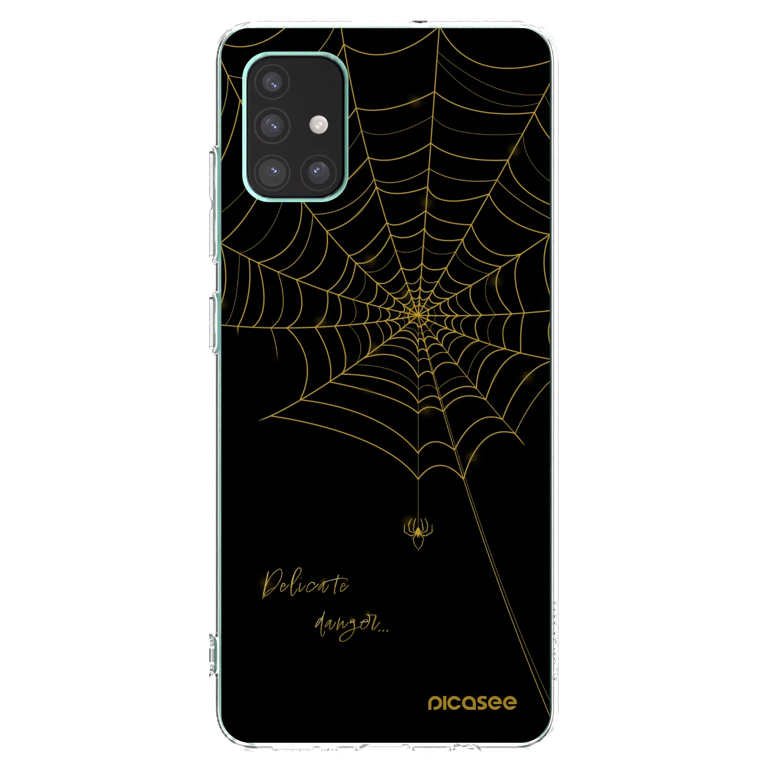 Picasee silikónový prehľadný obal pre Samsung Galaxy M51 M515F - Delicate danger