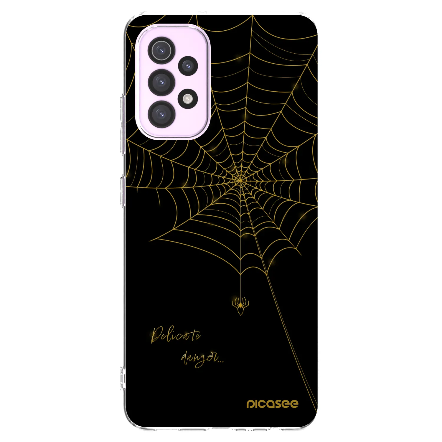 Picasee silikónový prehľadný obal pre Samsung Galaxy A32 5G A326B - Delicate danger