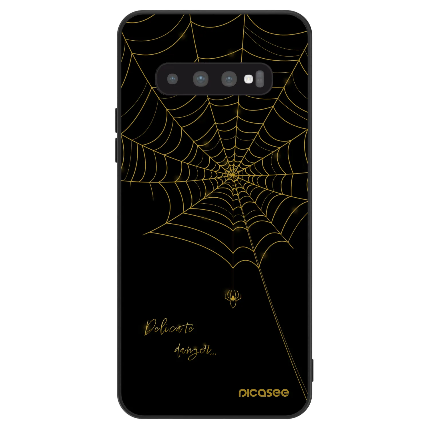 Picasee ULTIMATE CASE pro Samsung Galaxy S10 G973 - Delicate danger