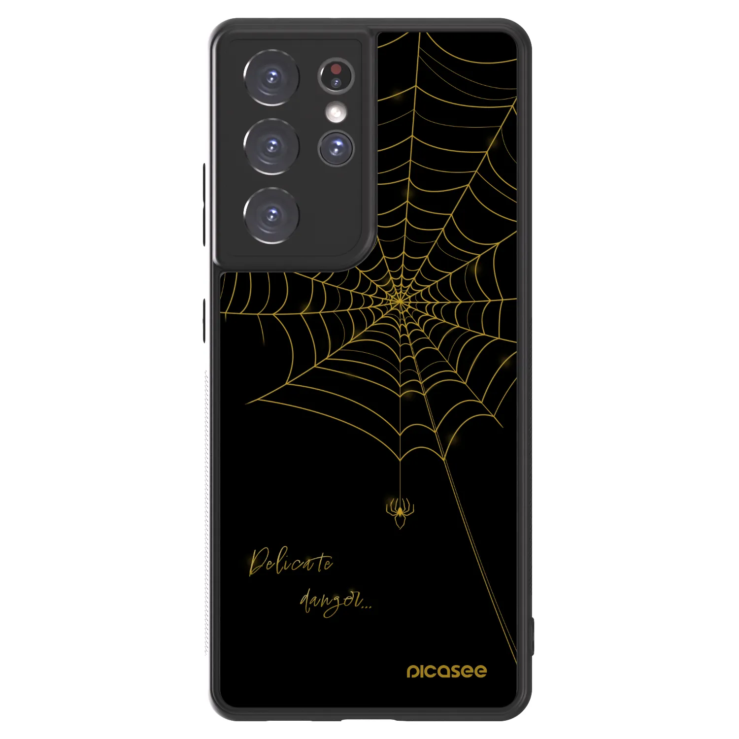 Picasee ULTIMATE CASE pro Samsung Galaxy S21 Ultra 5G G998B - Delicate danger