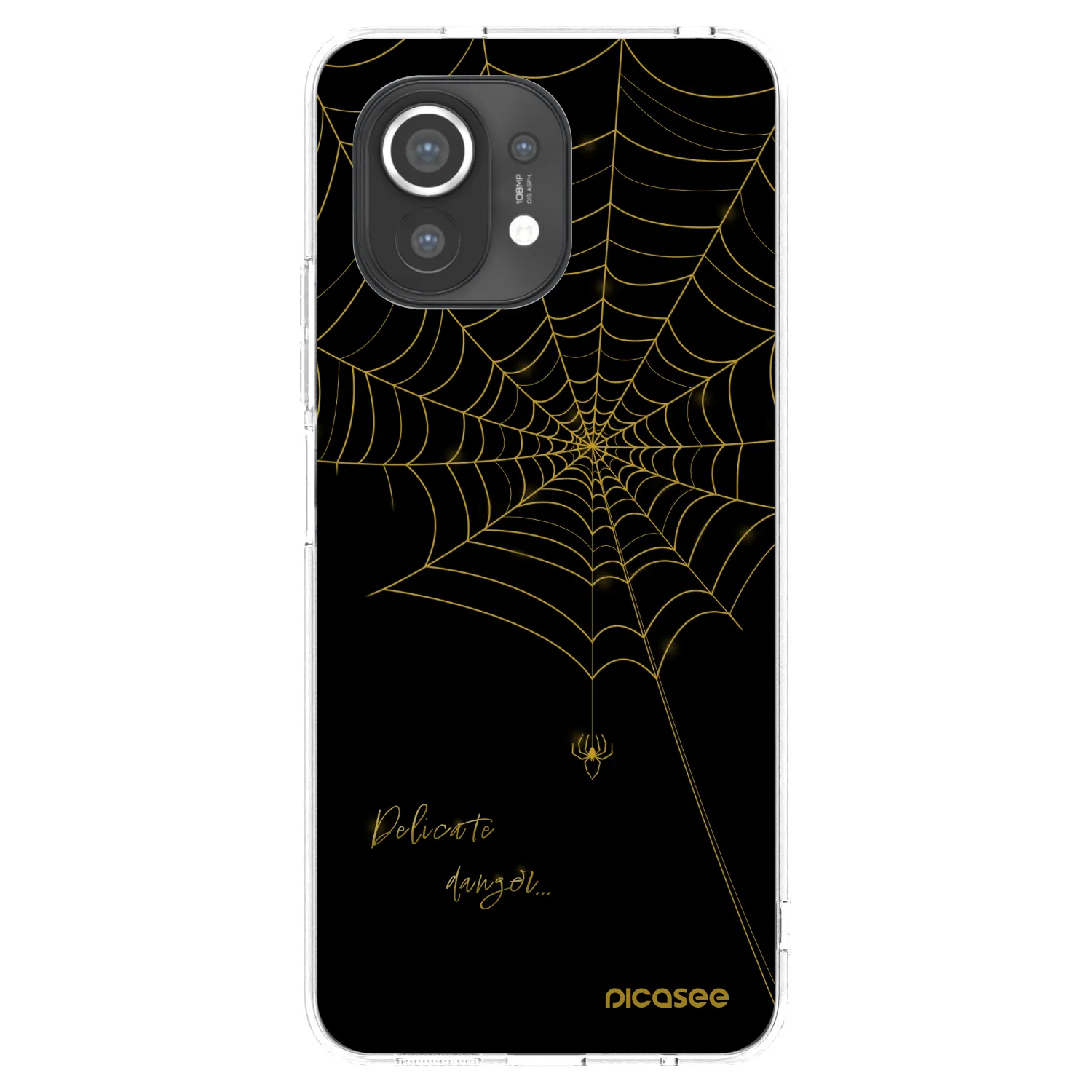 Picasee silikónový prehľadný obal pre Xiaomi Mi 11 - Delicate danger
