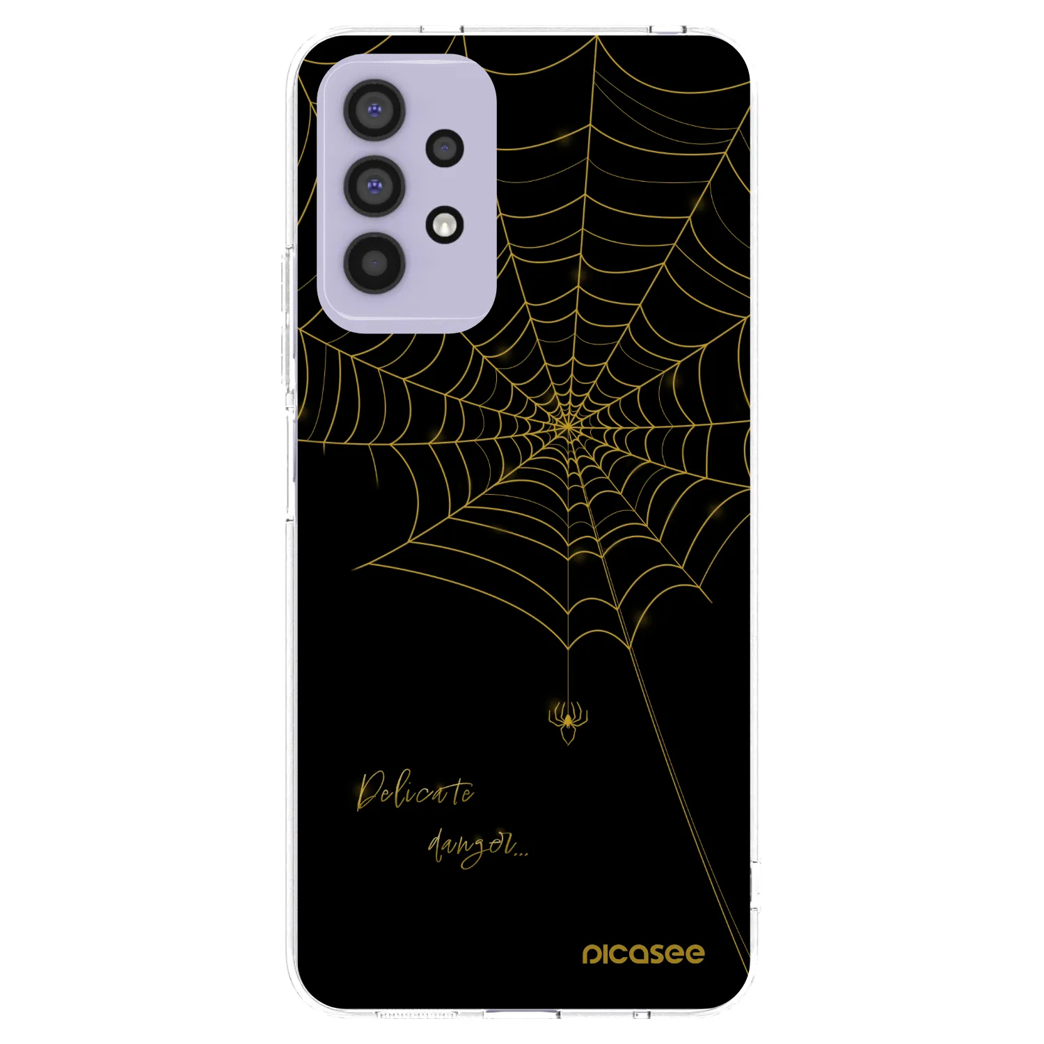 Picasee silikónový prehľadný obal pre Samsung Galaxy A32 4G SM-A325F - Delicate danger