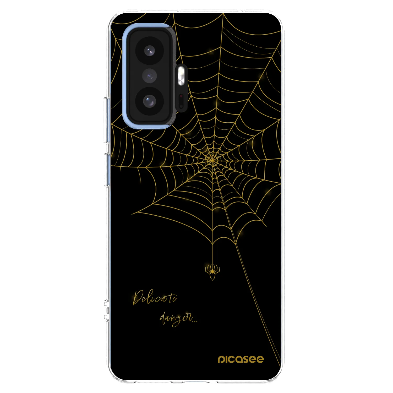 Picasee silikónový prehľadný obal pre Xiaomi 11T - Delicate danger