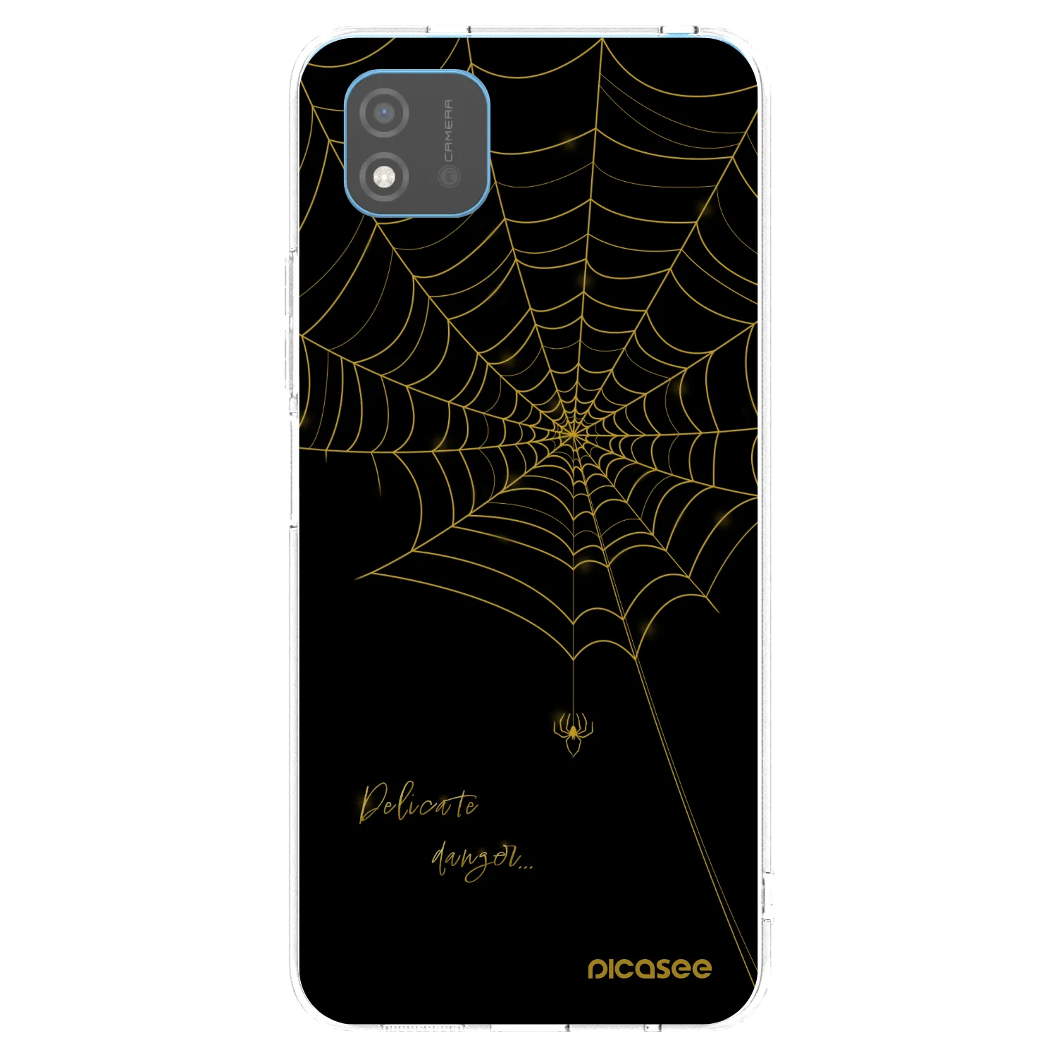 Picasee silikónový prehľadný obal pre Realme C11 (2021) - Delicate danger