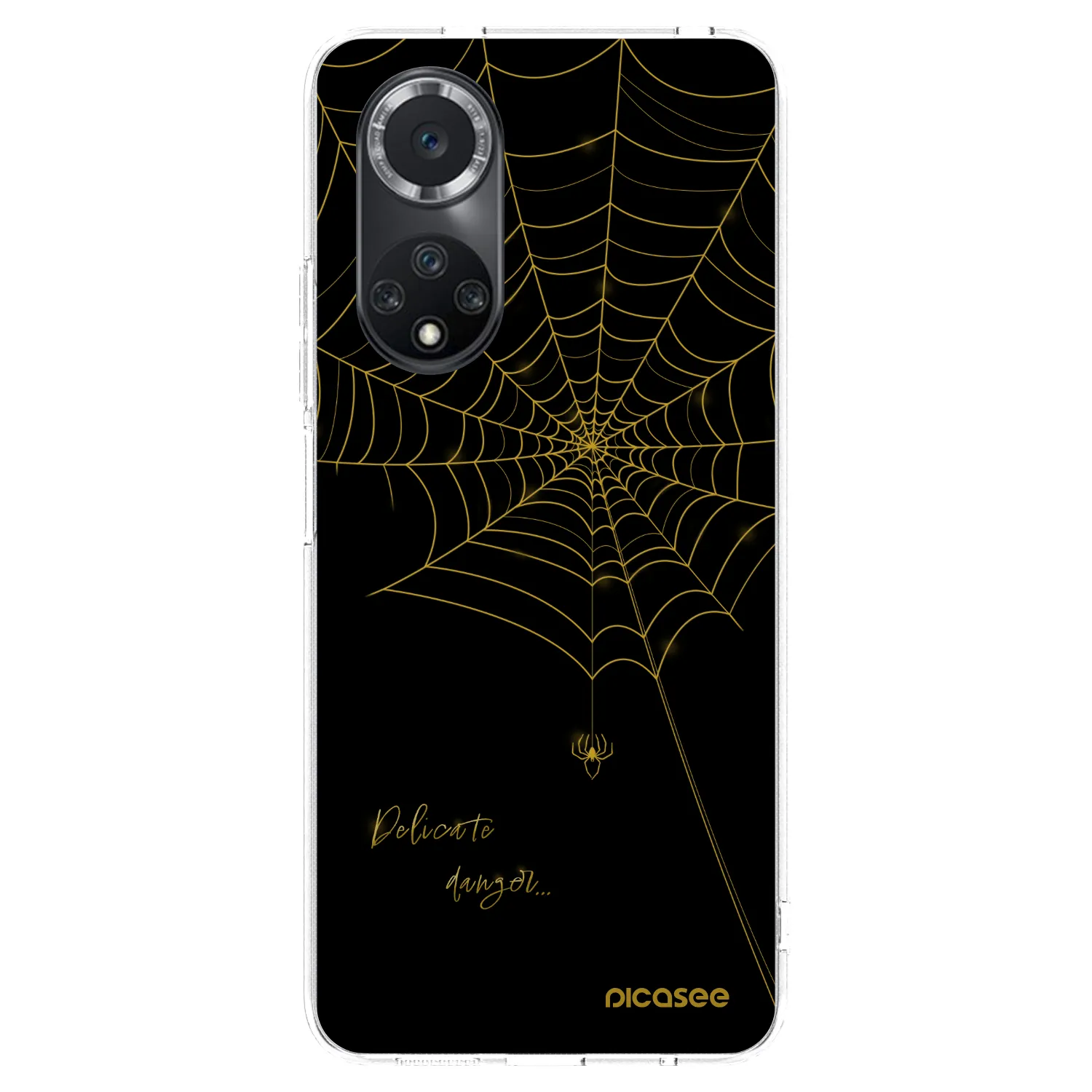 Picasee silikónový prehľadný obal pre Huawei Nova 9 SE - Delicate danger