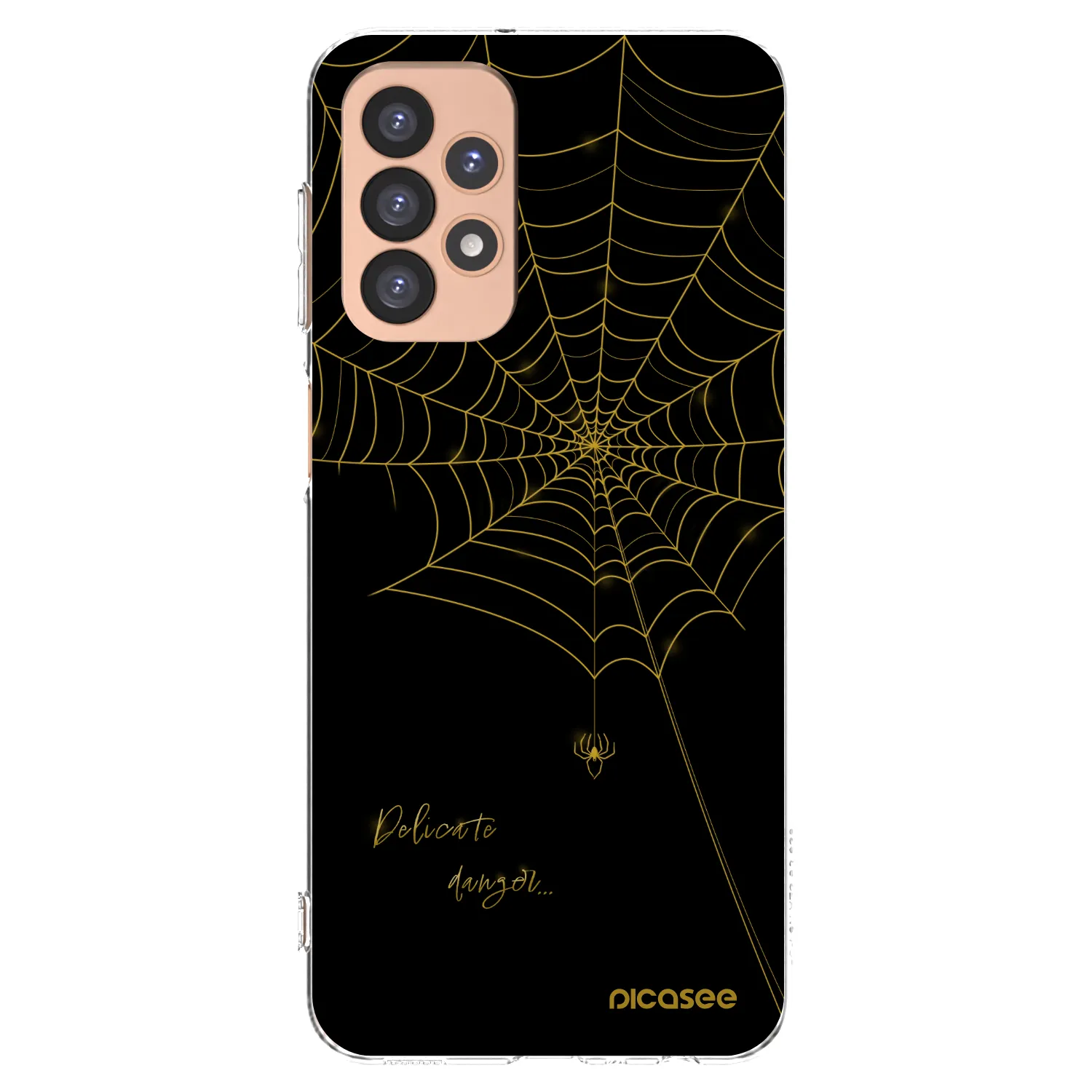 Picasee silikónový prehľadný obal pre Samsung Galaxy A23 A236B 5G - Delicate danger