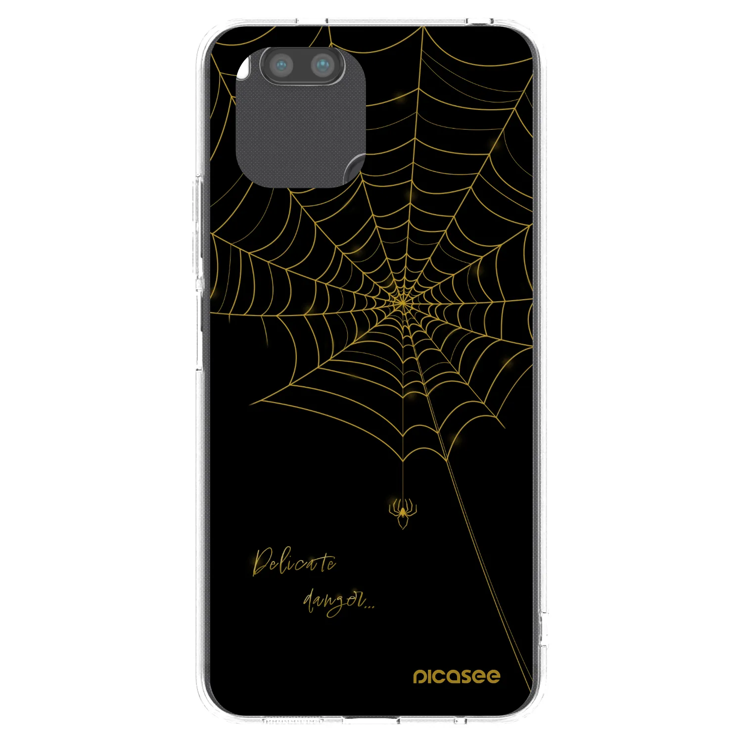 Picasee silikónový prehľadný obal pre Xiaomi Redmi A1 - Delicate danger