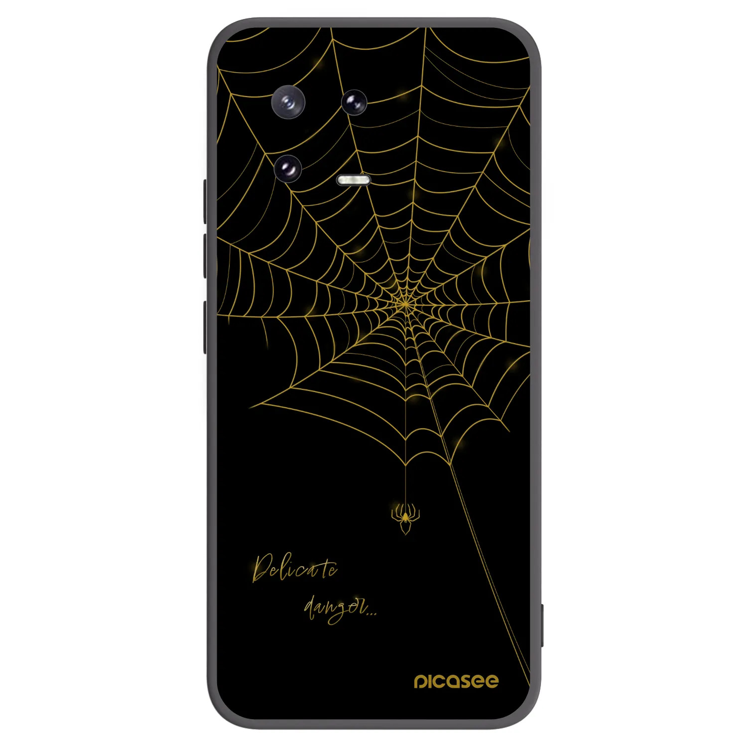 Picasee silikónový čierny obal pre Xiaomi 13 Pro - Delicate danger