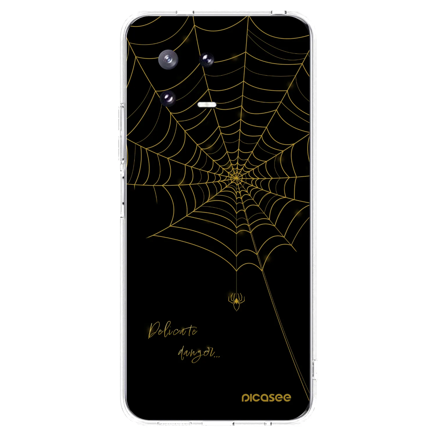 Picasee silikónový prehľadný obal pre Xiaomi 13 Pro - Delicate danger