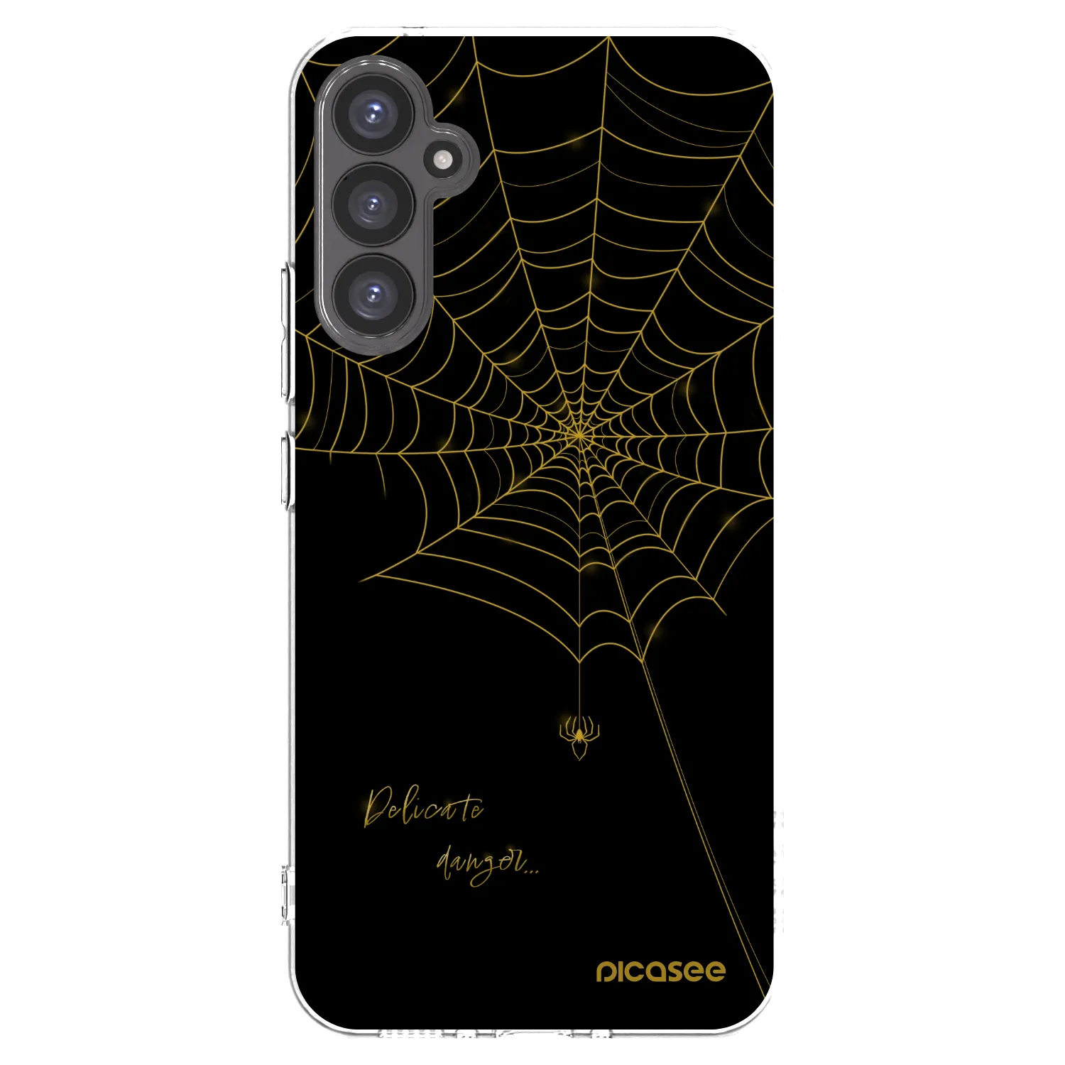 Picasee silikónový prehľadný obal pre Samsung Galaxy A34 5G A346B - Delicate danger