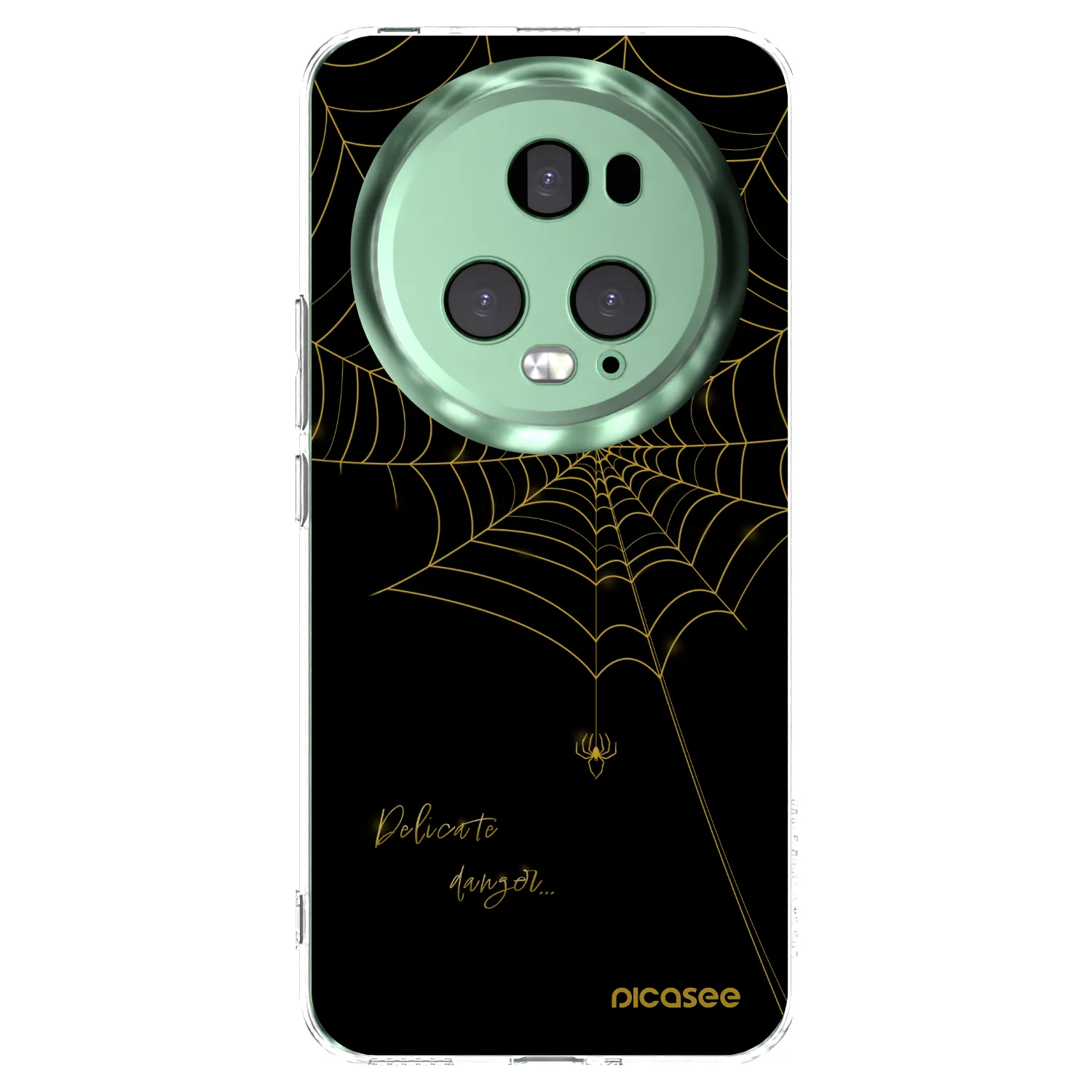 Picasee silikónový prehľadný obal pre Honor Magic5 Pro - Delicate danger