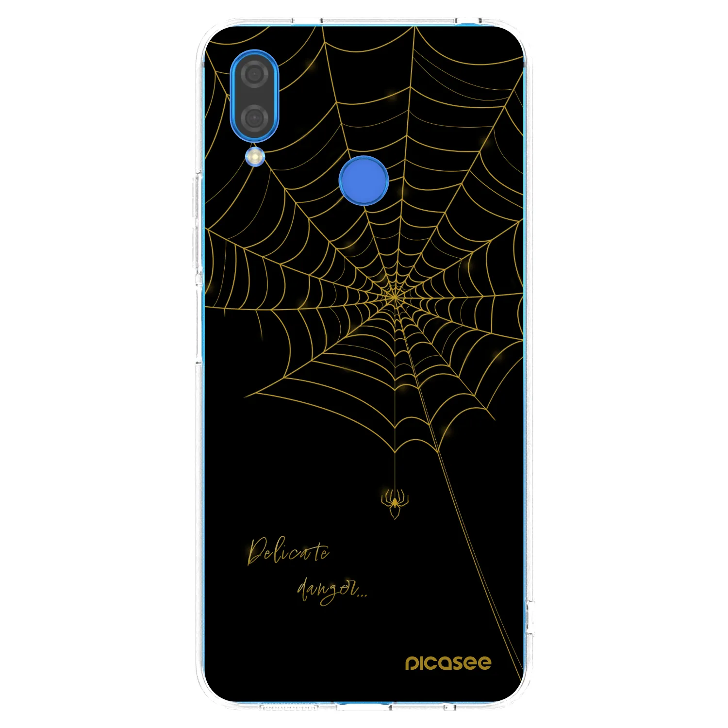 Picasee silikónový prehľadný obal pre Huawei Nova 3 - Delicate danger