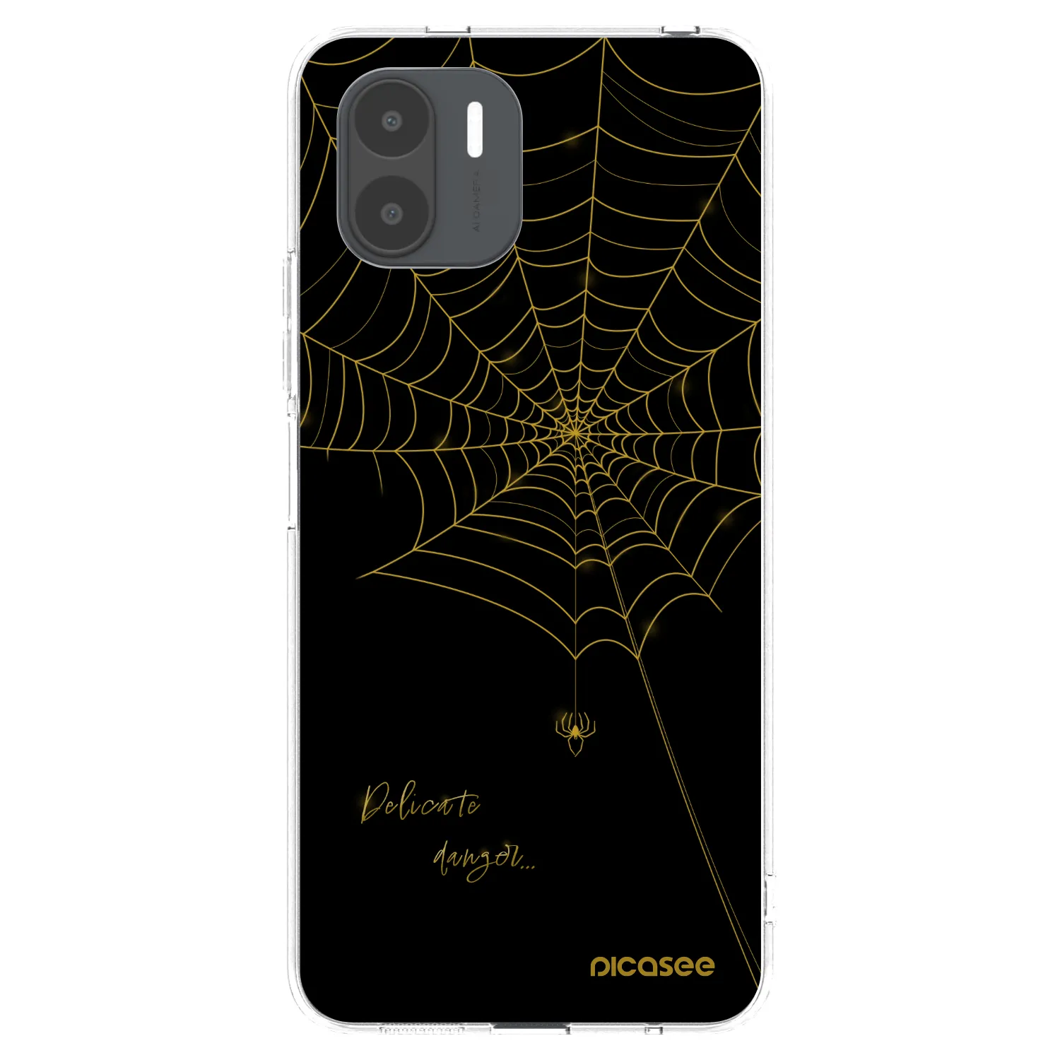Picasee silikónový prehľadný obal pre Xiaomi Redmi A2 - Delicate danger