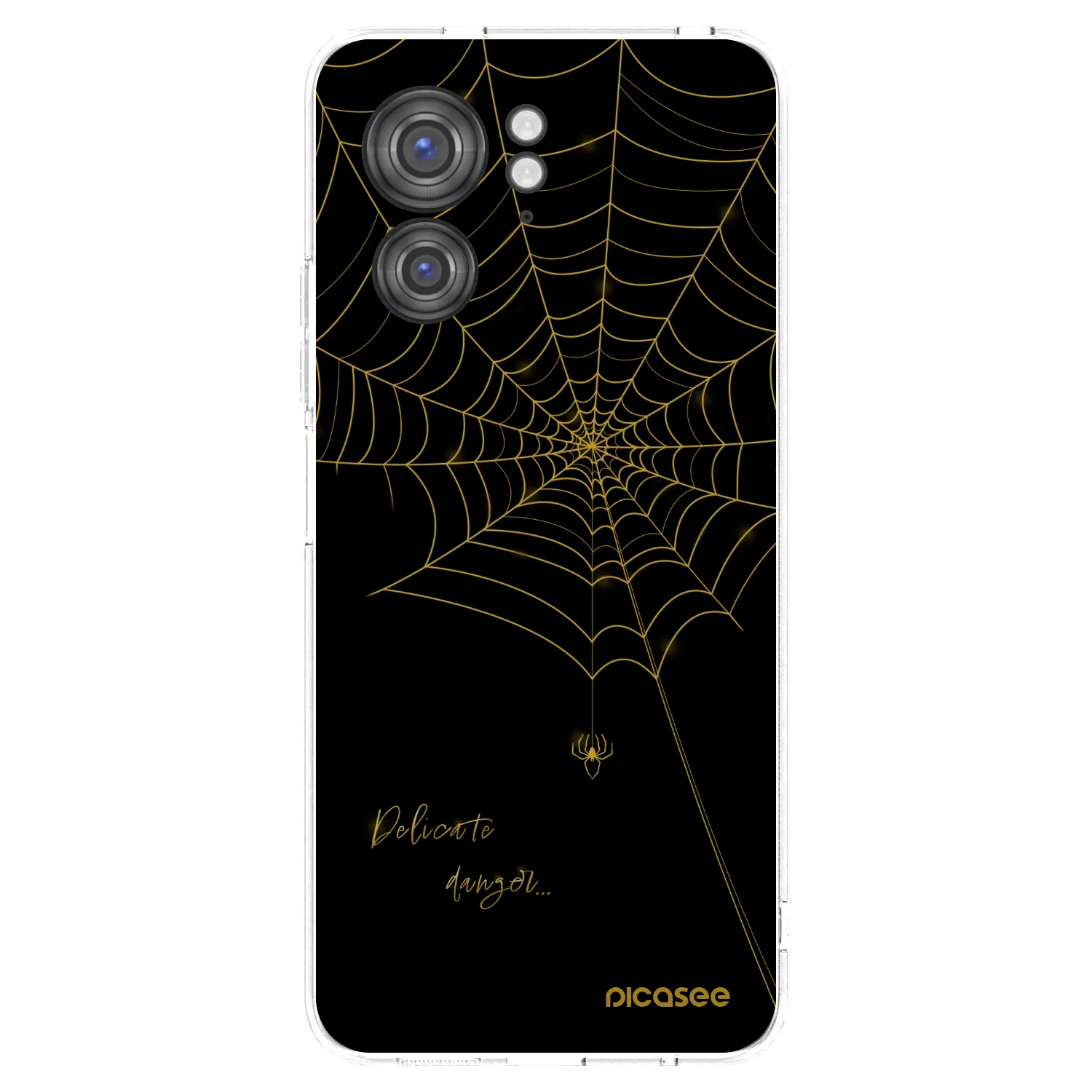 Picasee silikónový prehľadný obal pre Motorola Edge 40 - Delicate danger