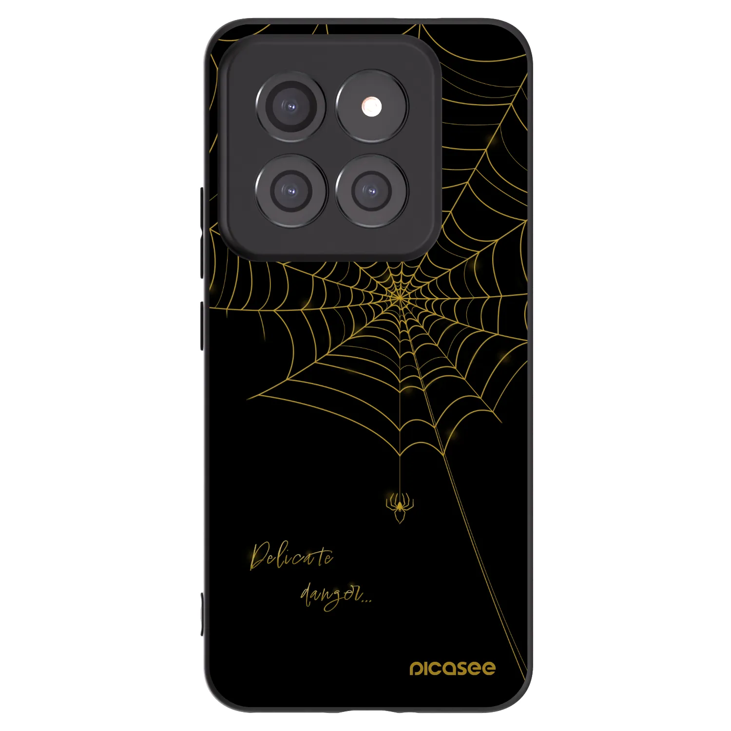 Picasee silikónový čierny obal pre Xiaomi 14 Pro - Delicate danger