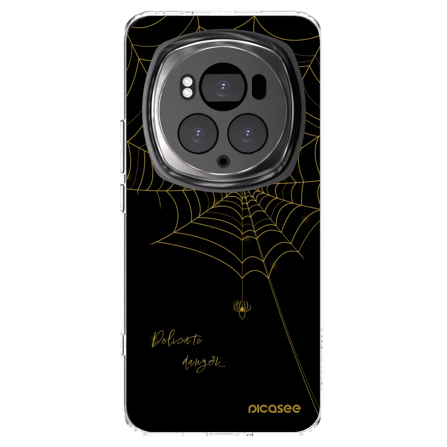 Picasee silikónový prehľadný obal pre Honor Magic6 Pro - Delicate danger