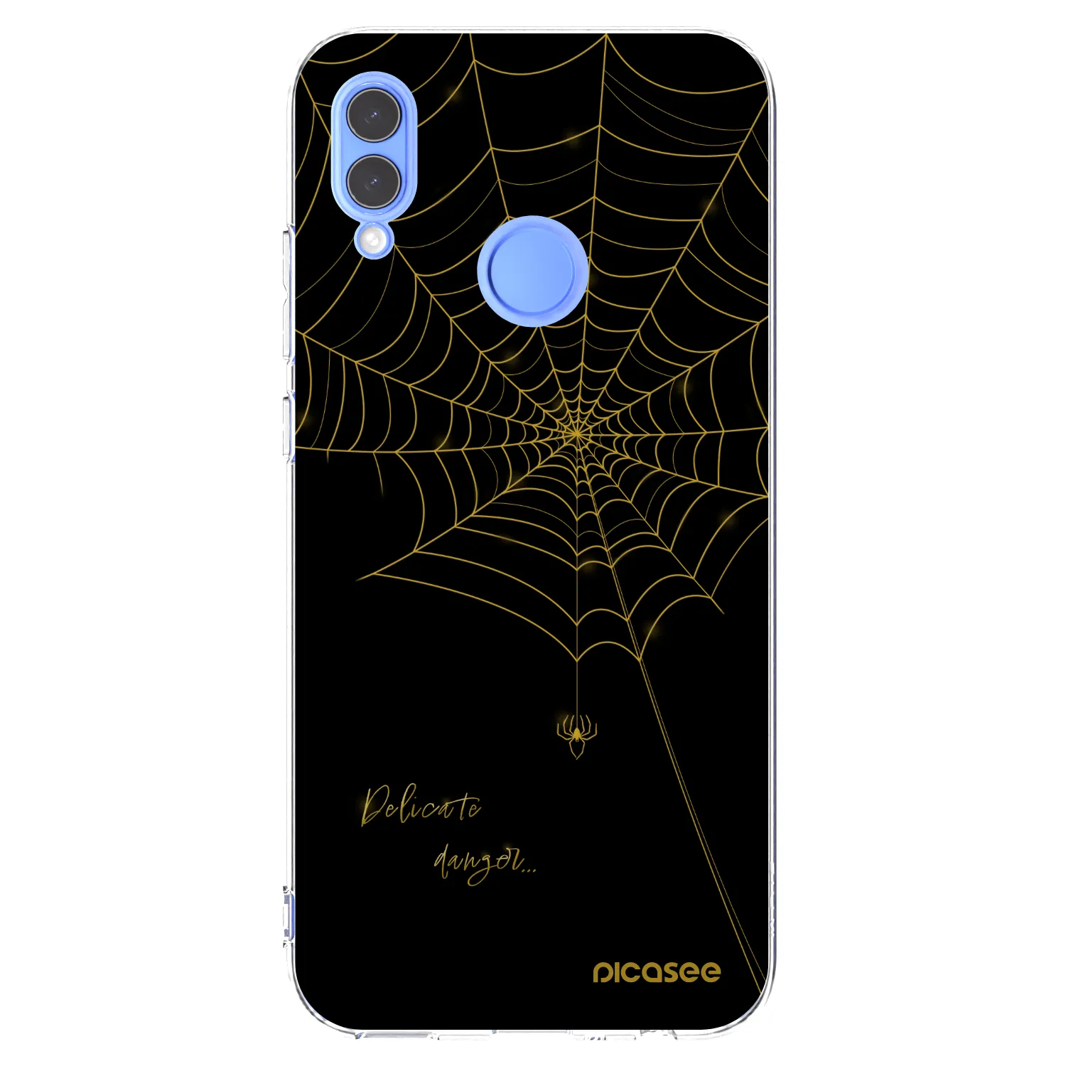 Picasee silikónový prehľadný obal pre Huawei P Smart 2019 - Delicate danger