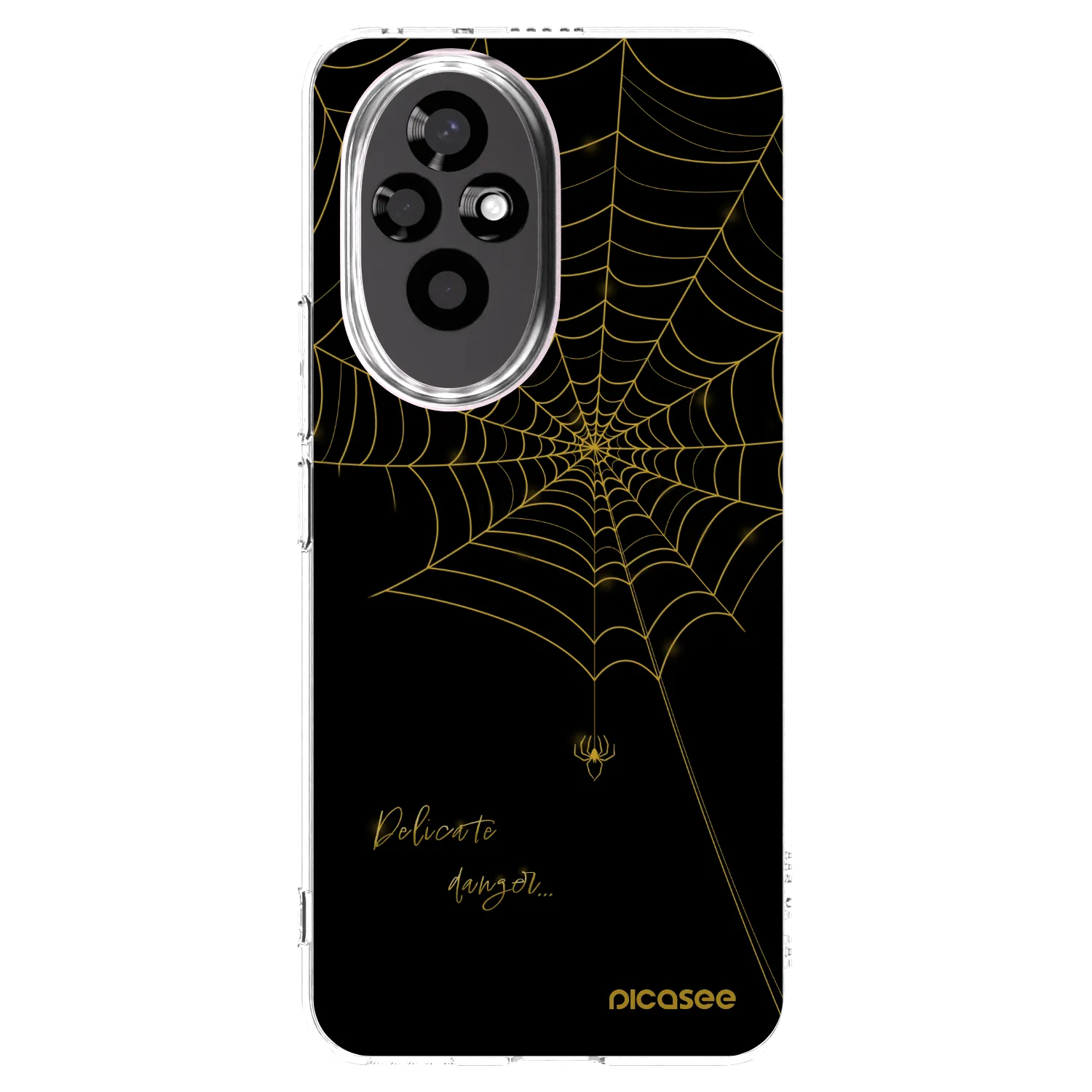 Picasee silikónový prehľadný obal pre Honor 200 Pro 5G - Delicate danger