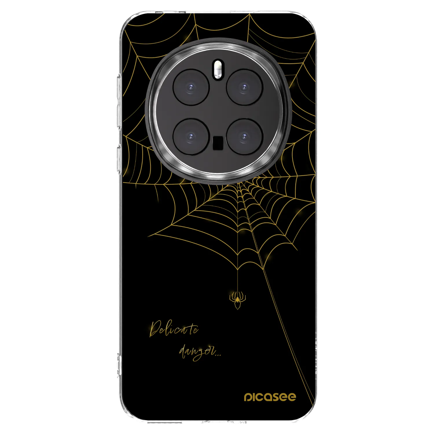 Picasee silikónový prehľadný obal pre Honor Magic7 Pro 5G - Delicate danger