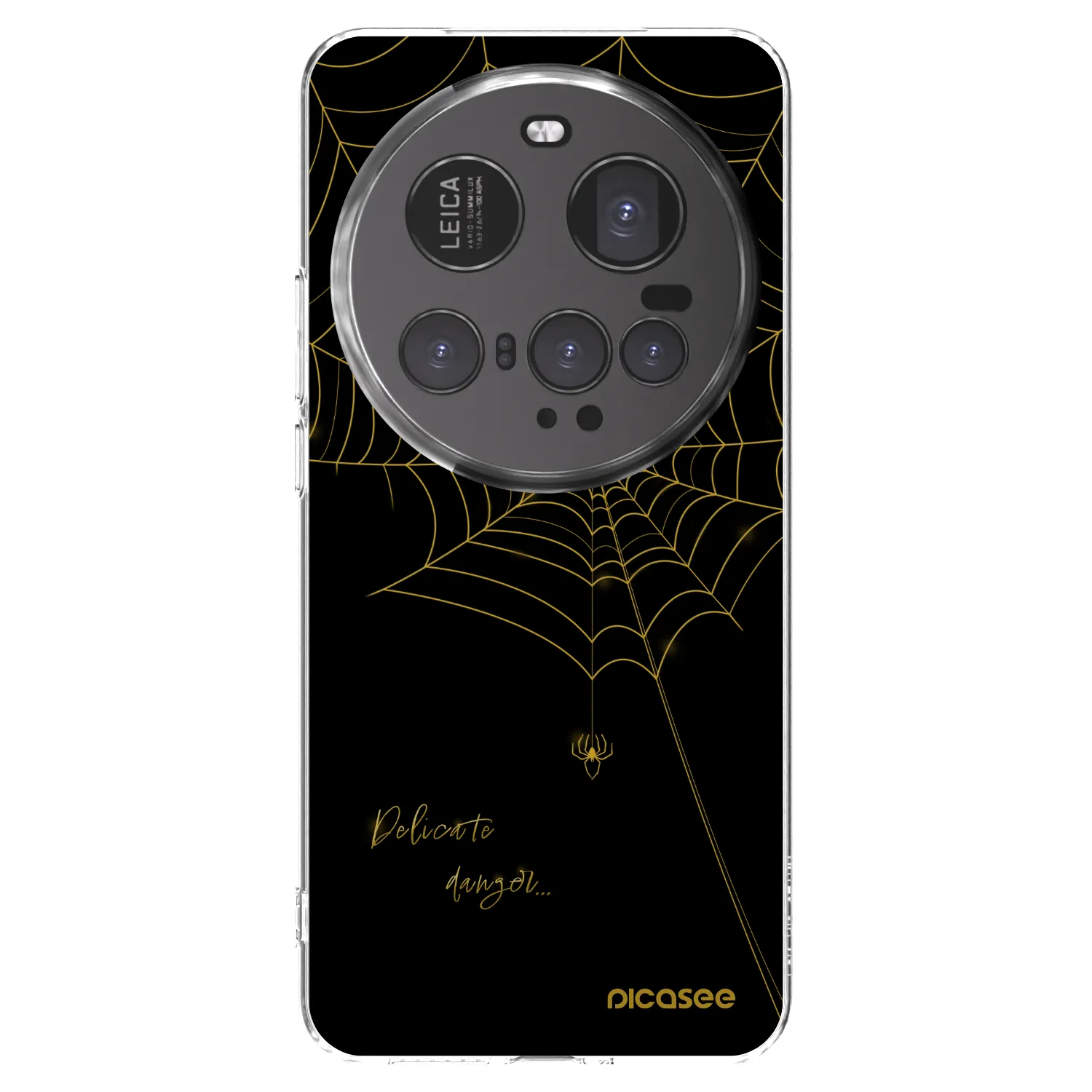 Picasee silikónový prehľadný obal pre Xiaomi 15 Ultra - Delicate danger