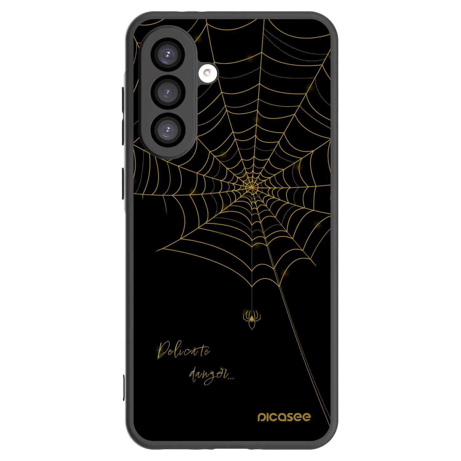 Picasee silikónový čierny obal pre Samsung Galaxy A26 5G A266B - Delicate danger