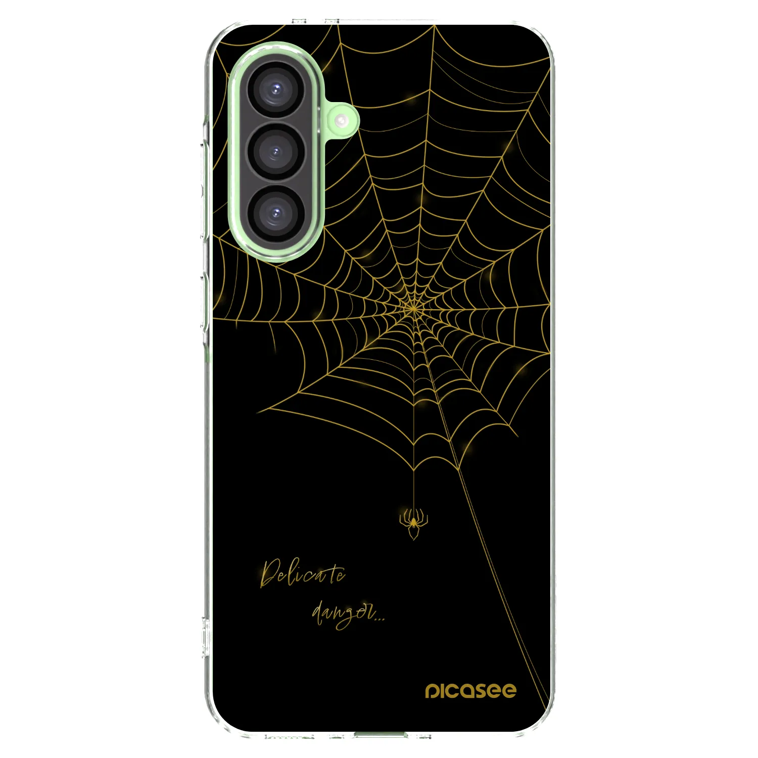 Picasee silikónový prehľadný obal pre Samsung Galaxy A26 5G A266B - Delicate danger