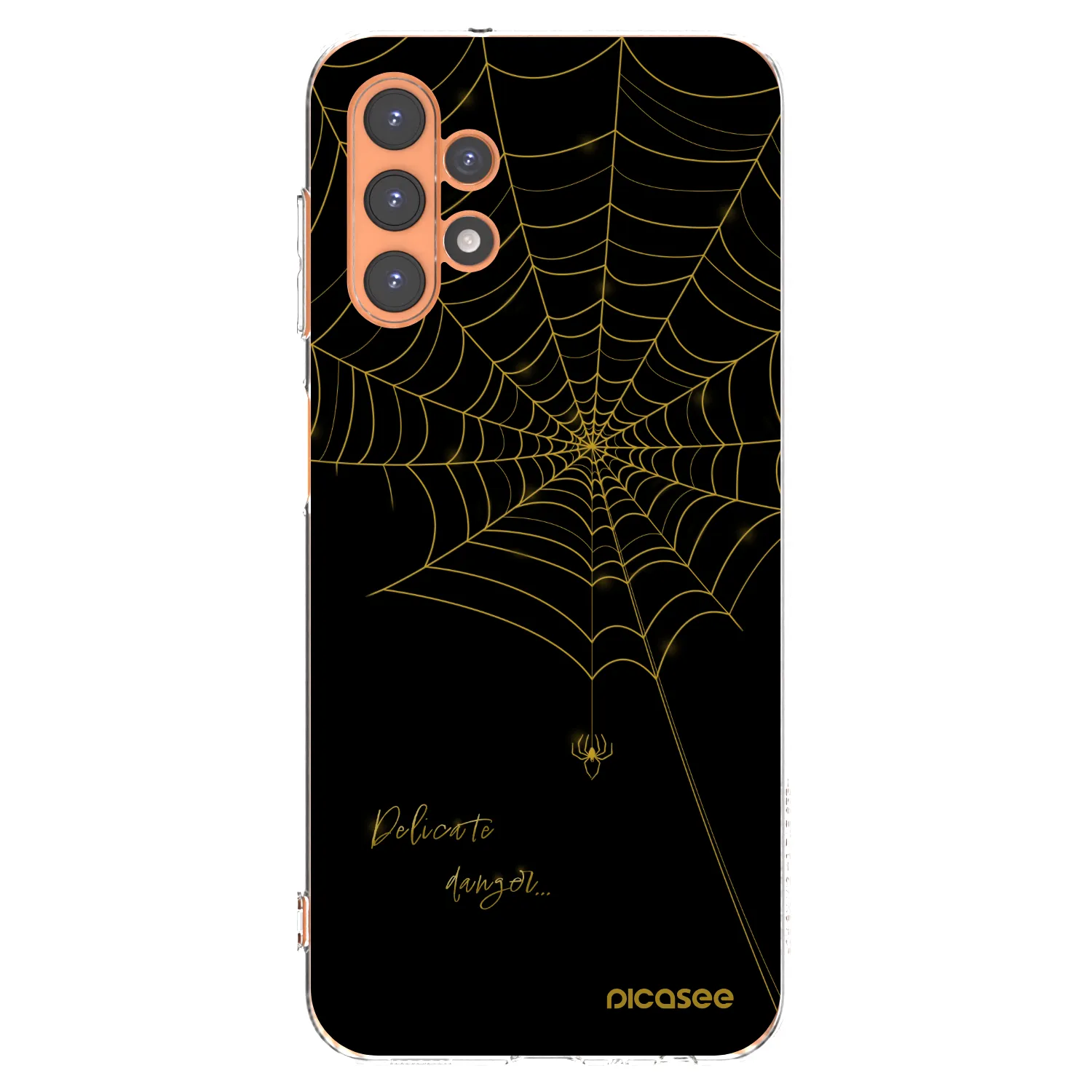 Picasee silikónový prehľadný obal pre Samsung Galaxy A13 5G - Delicate danger