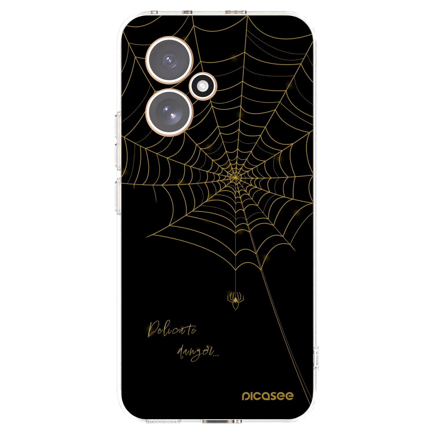 Picasee silikónový prehľadný obal pre Honor 400 5G - Delicate danger