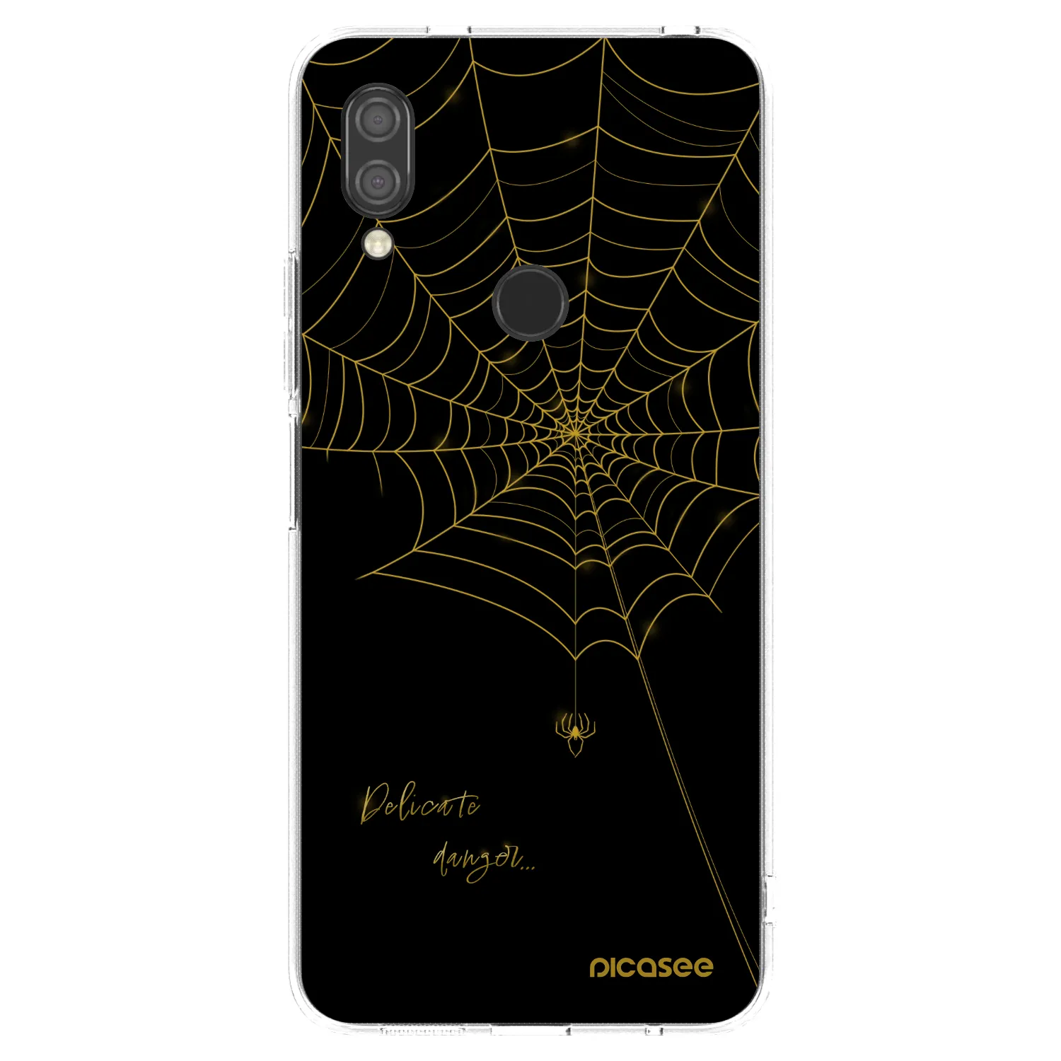 Picasee silikónový prehľadný obal pre Xiaomi Redmi 7 - Delicate danger