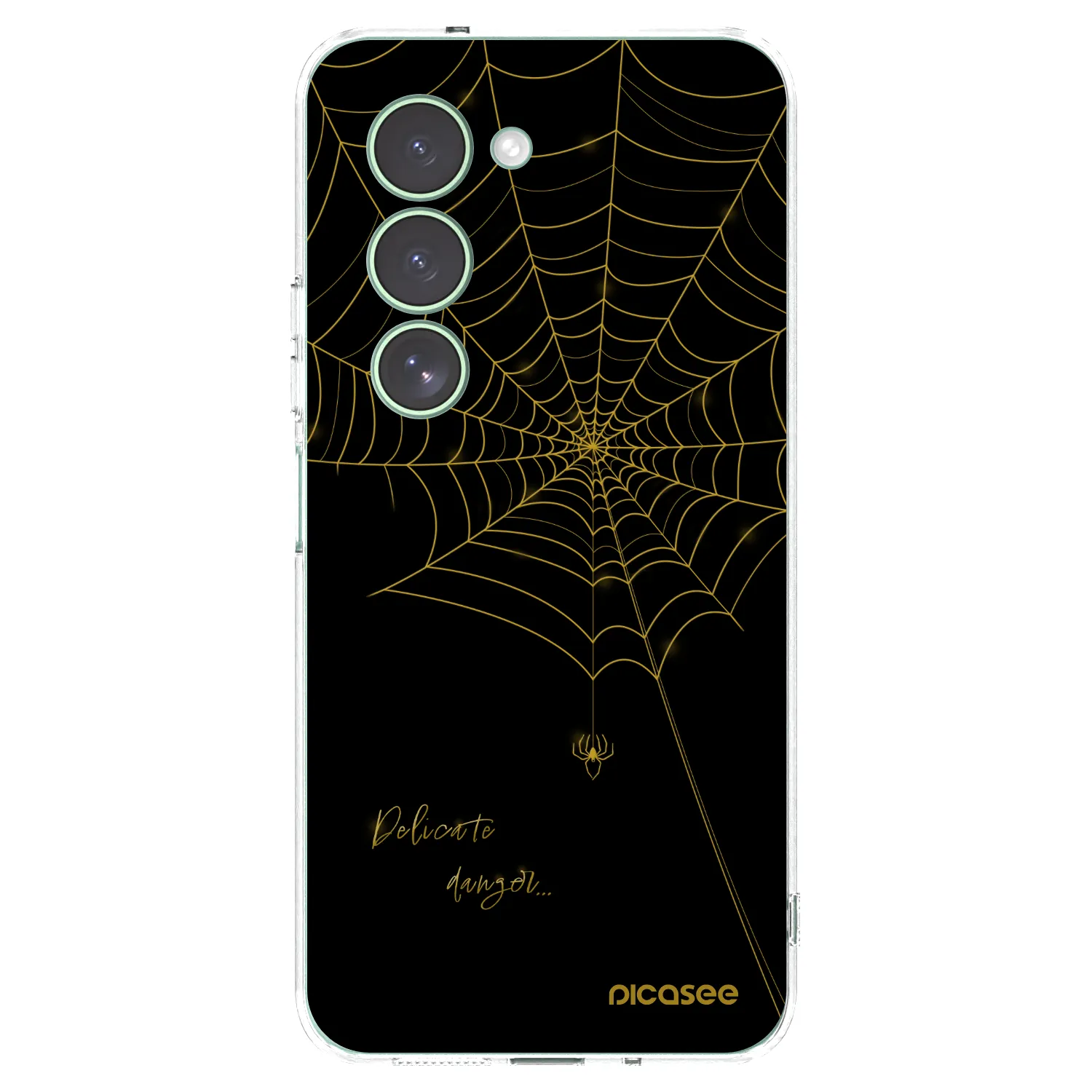 Picasee silikónový prehľadný obal pre Xiaomi Redmi 15 5G - Delicate danger