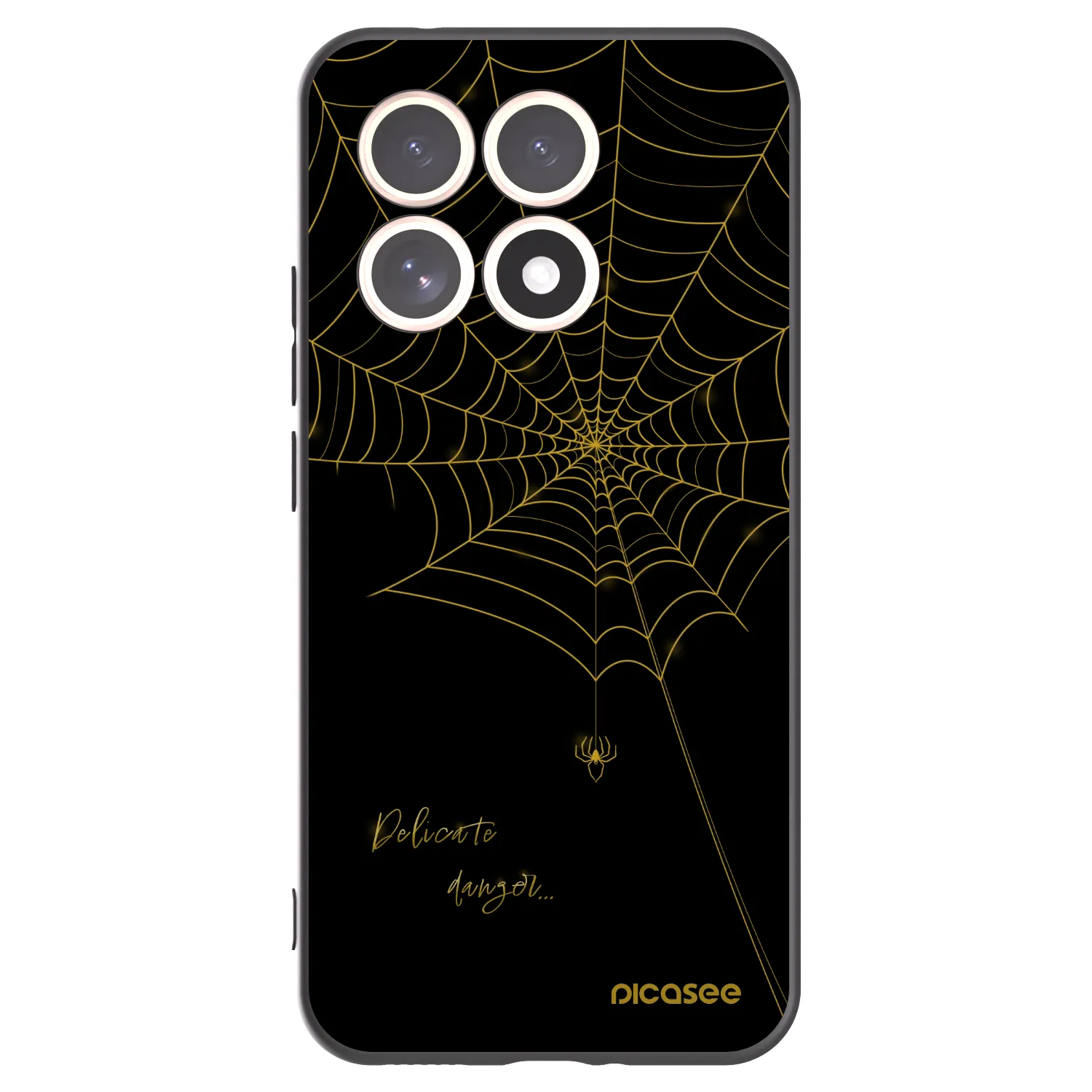 Picasee silikónový čierny obal pre Xiaomi 15T - Delicate danger