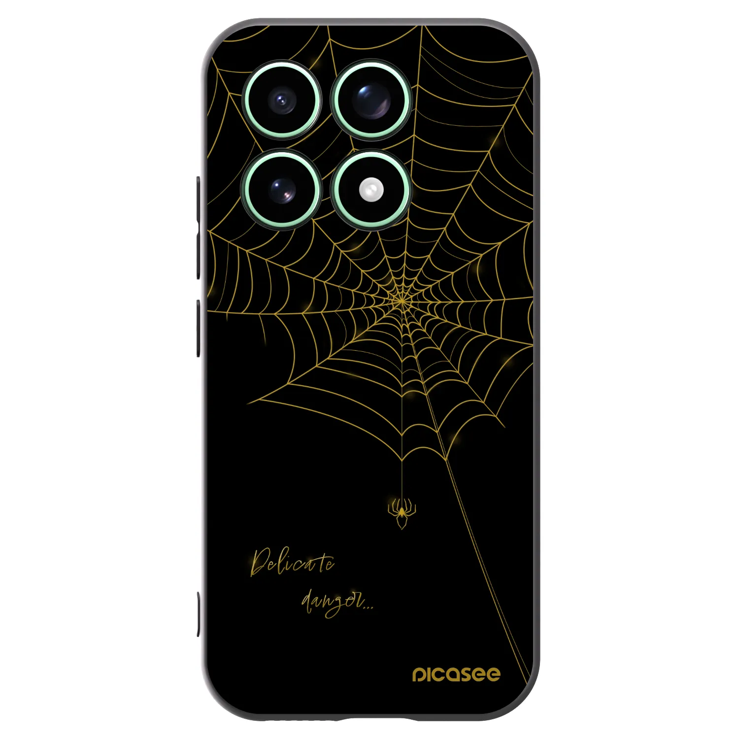 Picasee silikónový čierny obal pre Xiaomi 17 - Delicate danger