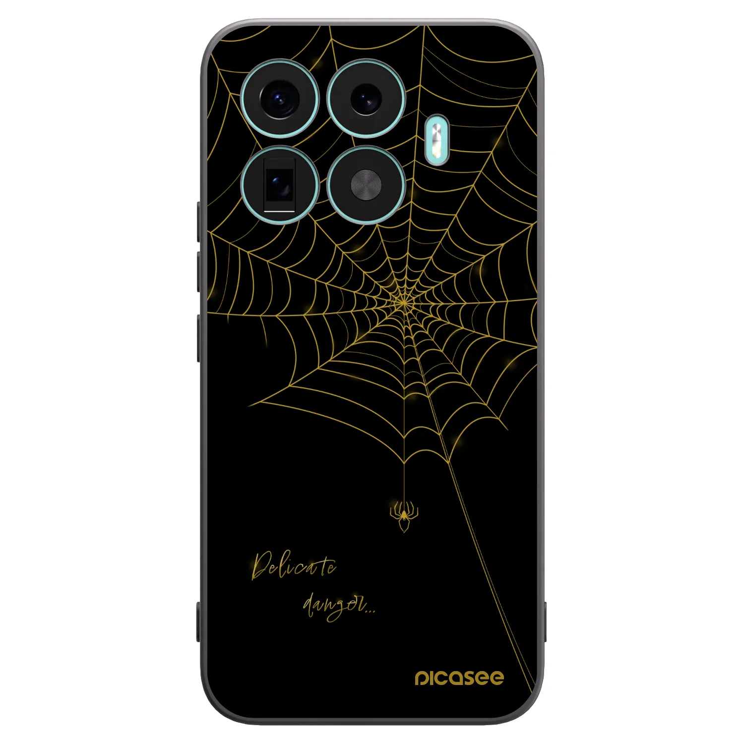 Picasee silikónový čierny obal pre Xiaomi 17T Pro - Delicate danger